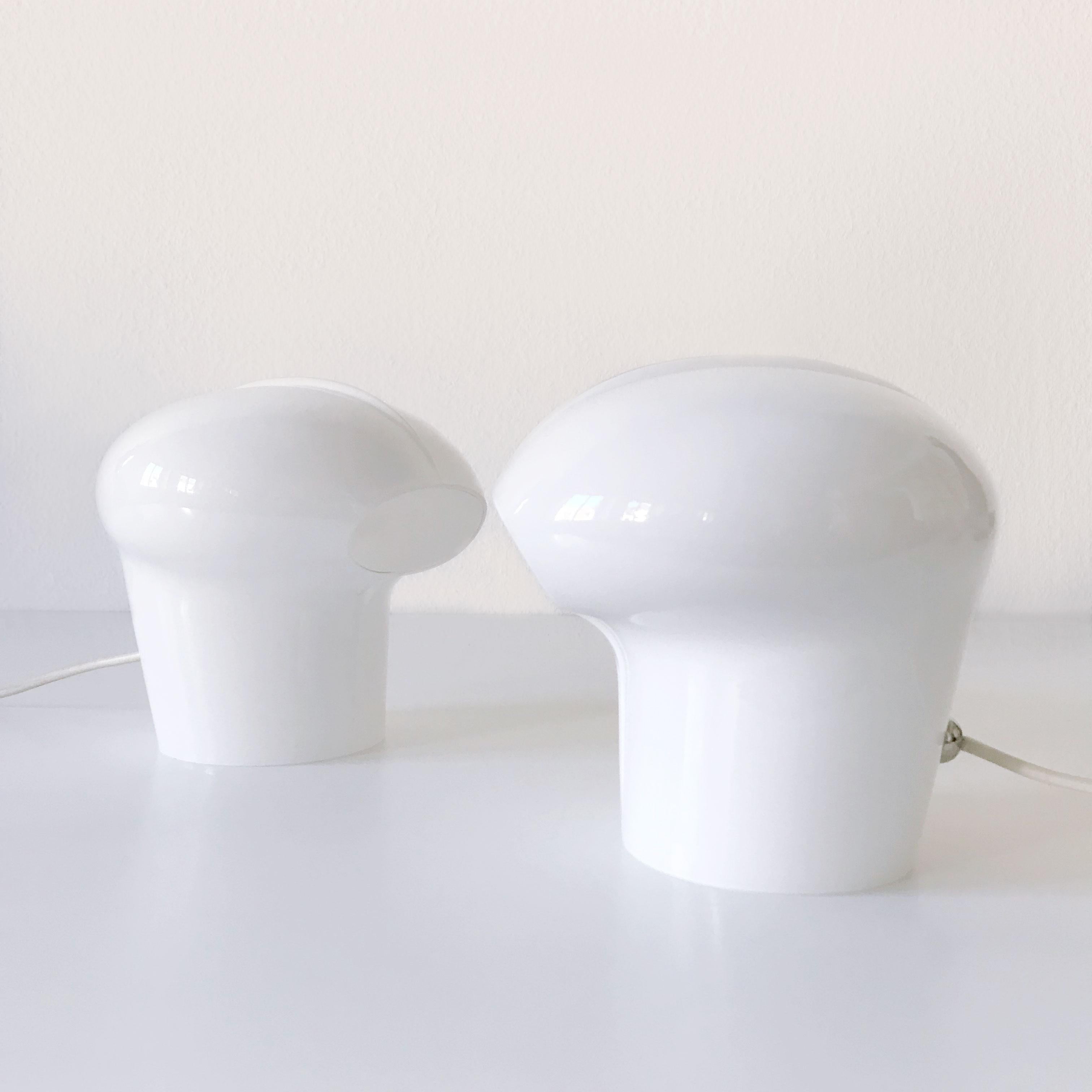 Set of Two Exceptional Table Lamps by Gino Vistosi for Vistosi, Murano, 1970s For Sale 6