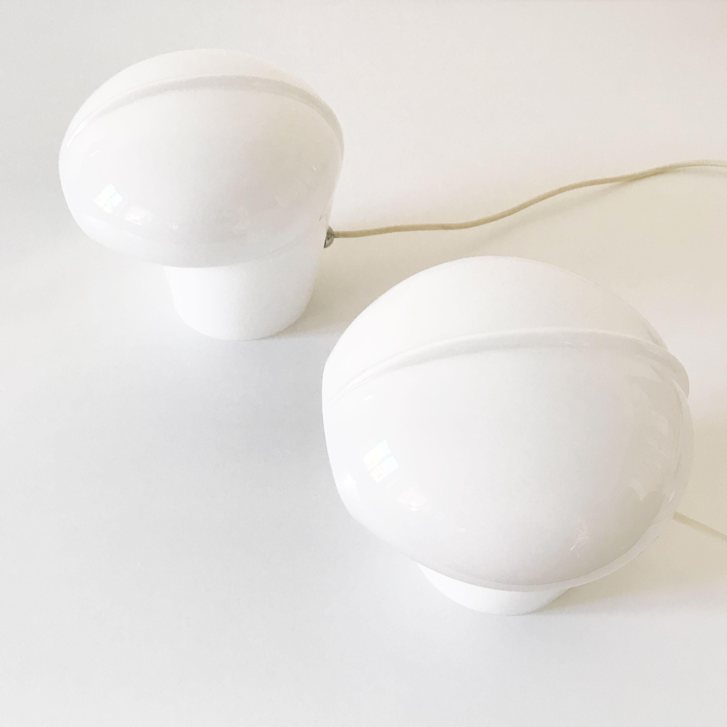 Set aus zwei außergewöhnlichen Tischlampen von Gino Vistosi für Vistosi, Murano, 1970er Jahre im Angebot 10