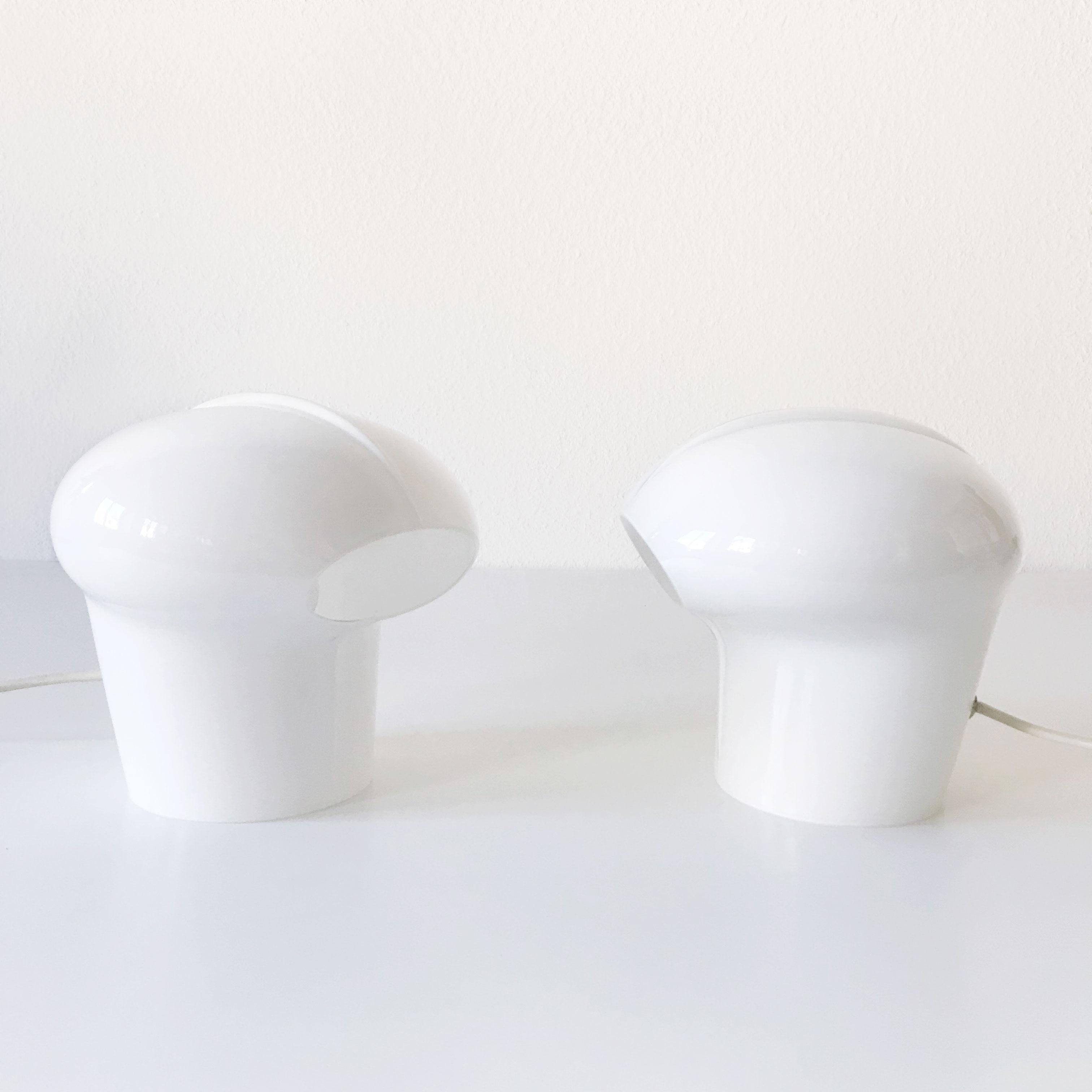 Set of Two Exceptional Table Lamps by Gino Vistosi for Vistosi, Murano, 1970s For Sale 2