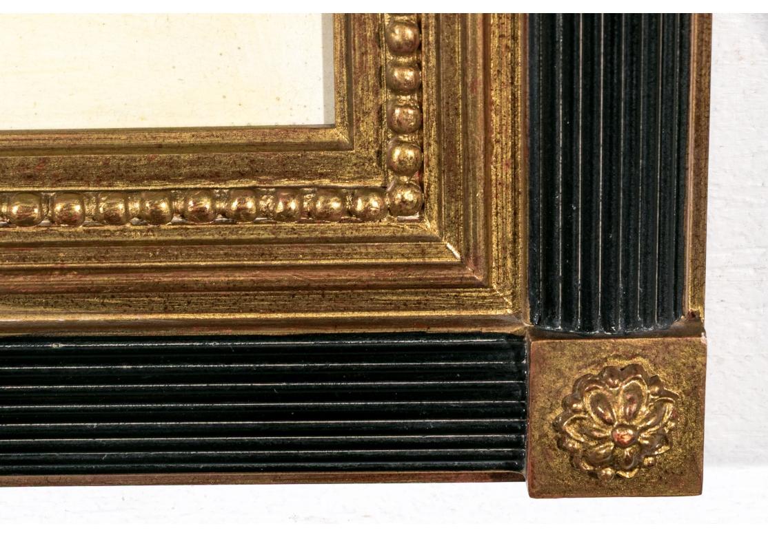 Set Of Two Exceptionally Framed Hand-colored 18th C. Engravings #2 For Sale 7