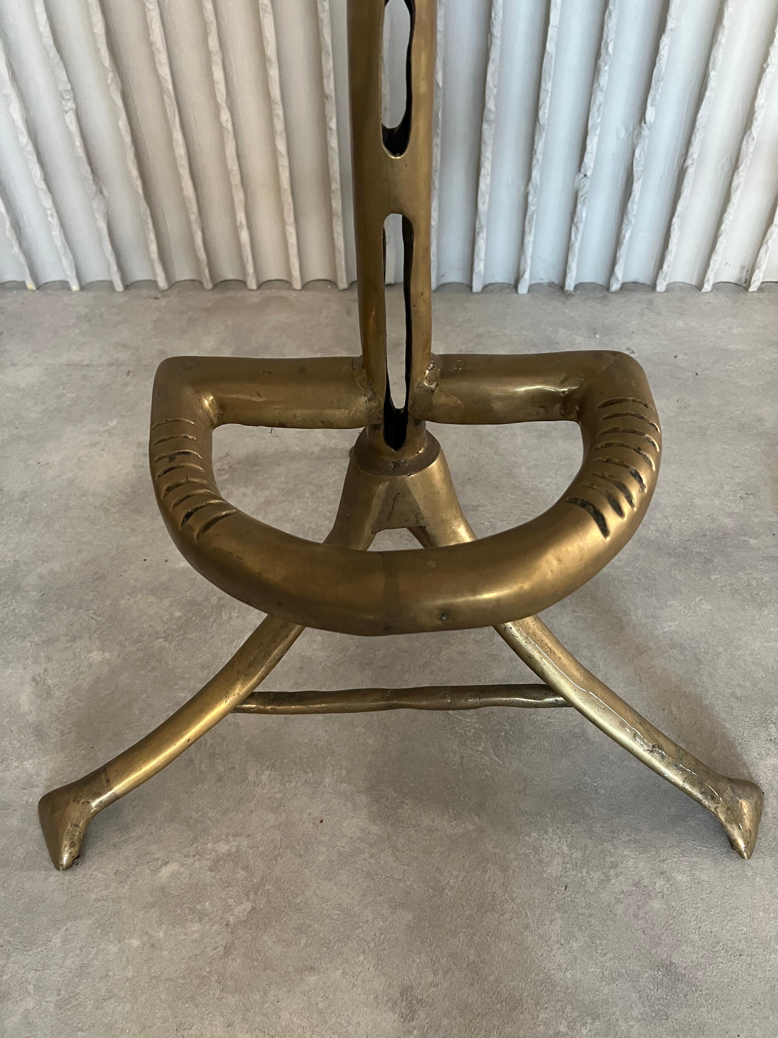 Late 20th Century Set of two extraordinary barstools by David Marshall For Sale