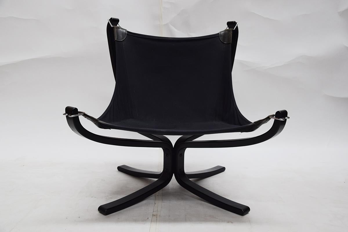 Set of Two Falcon Easy Chairs by Sigurd Ressell for Vatne Møbler, 1970s 5