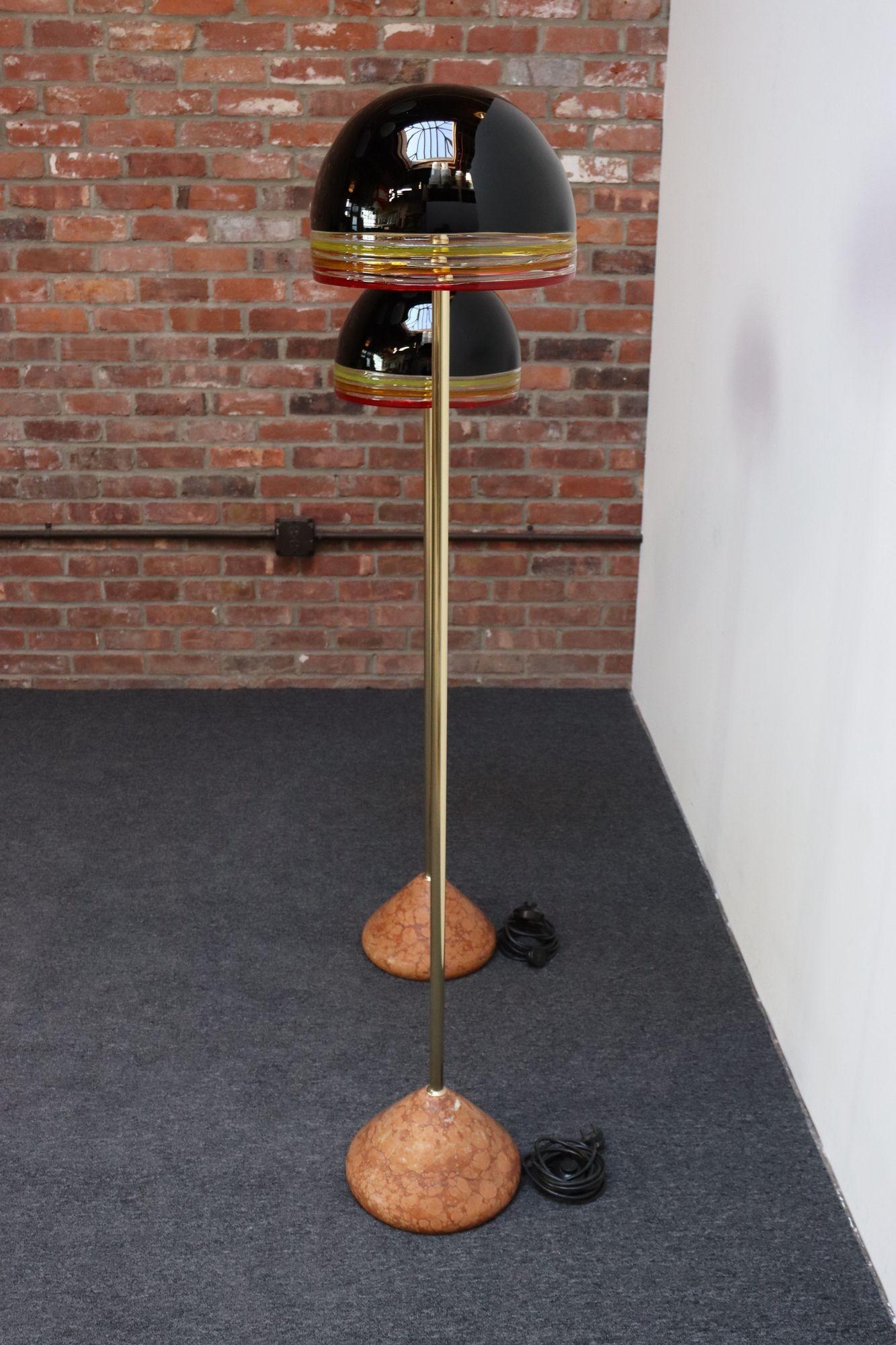 Mid-Century moderno Set di due lampade da terra 