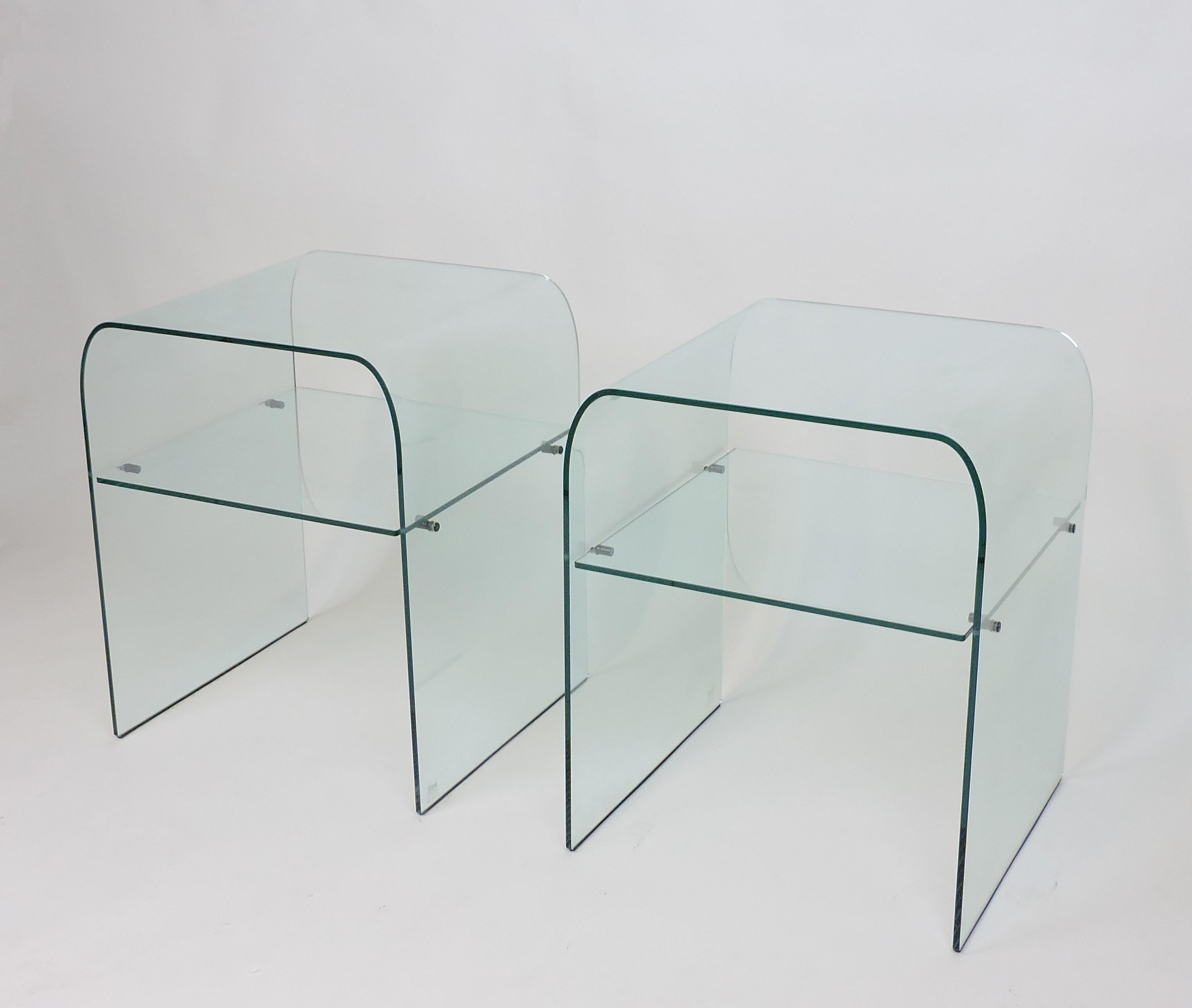 clear nightstands