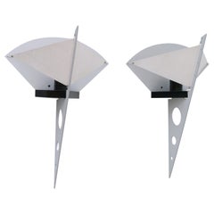 Set di due applique 'Filicudara' di Steve Lombardi per Artemide Italia anni '80