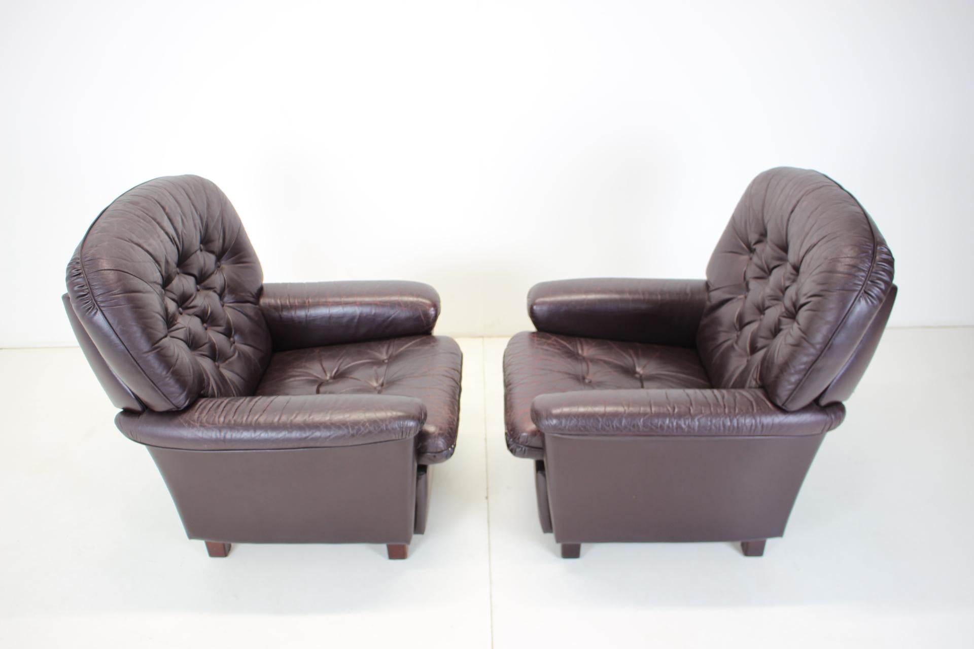 Set of Two Finland Armchairs, 1980s For Sale 3
