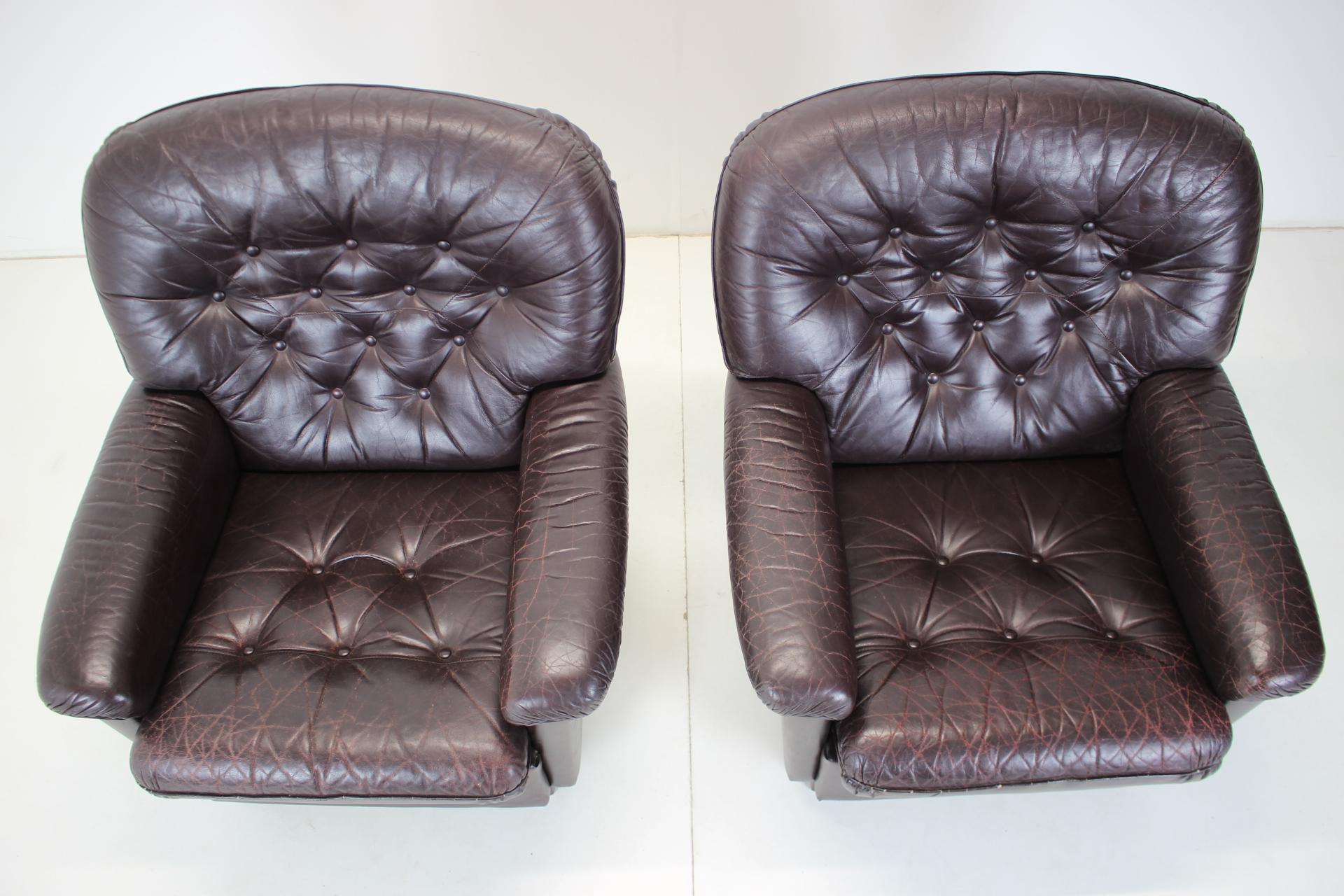 Finnish Set of Two Finland Armchairs, 1980s For Sale