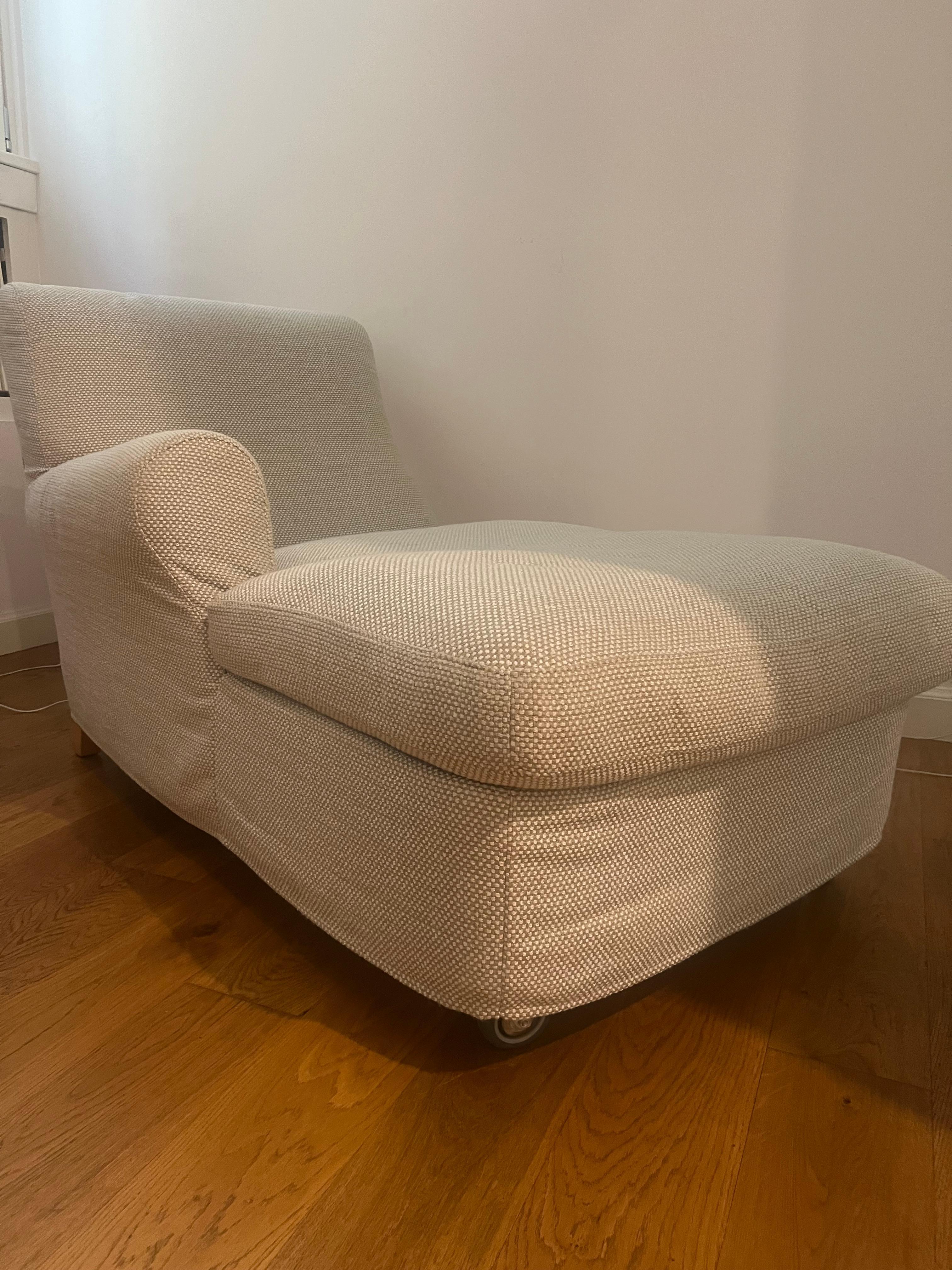 Conjunto de dos Chaise Longue/Dormeuse Flexform Fabricadas en Italia en la década de 2012 ca en venta 1