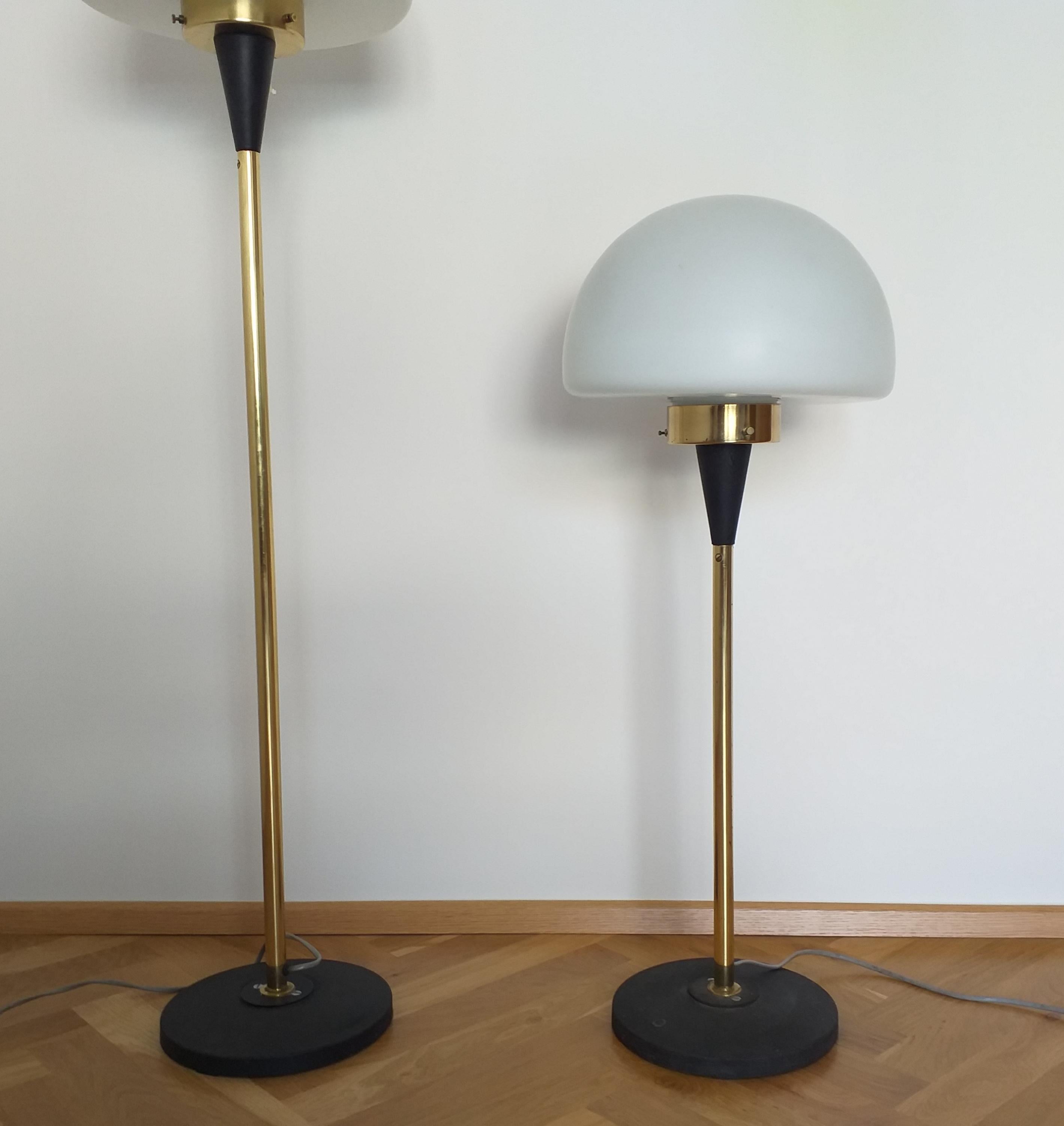 Set of Two Floor Lamps Lidokov Designed by Josef Hurka, 1970s For Sale 4