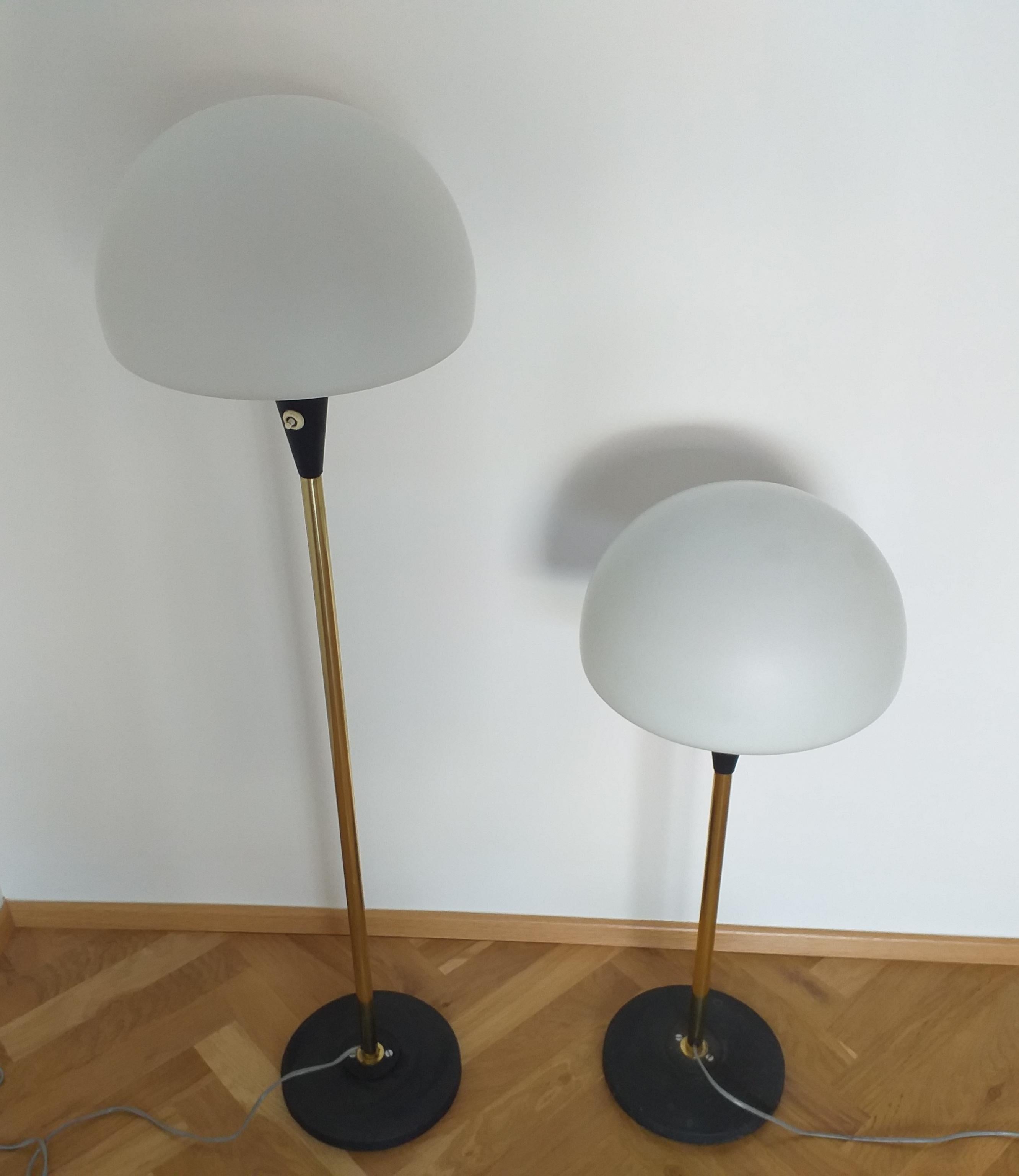 Set of Two Floor Lamps Lidokov Designed by Josef Hurka, 1970s For Sale 5