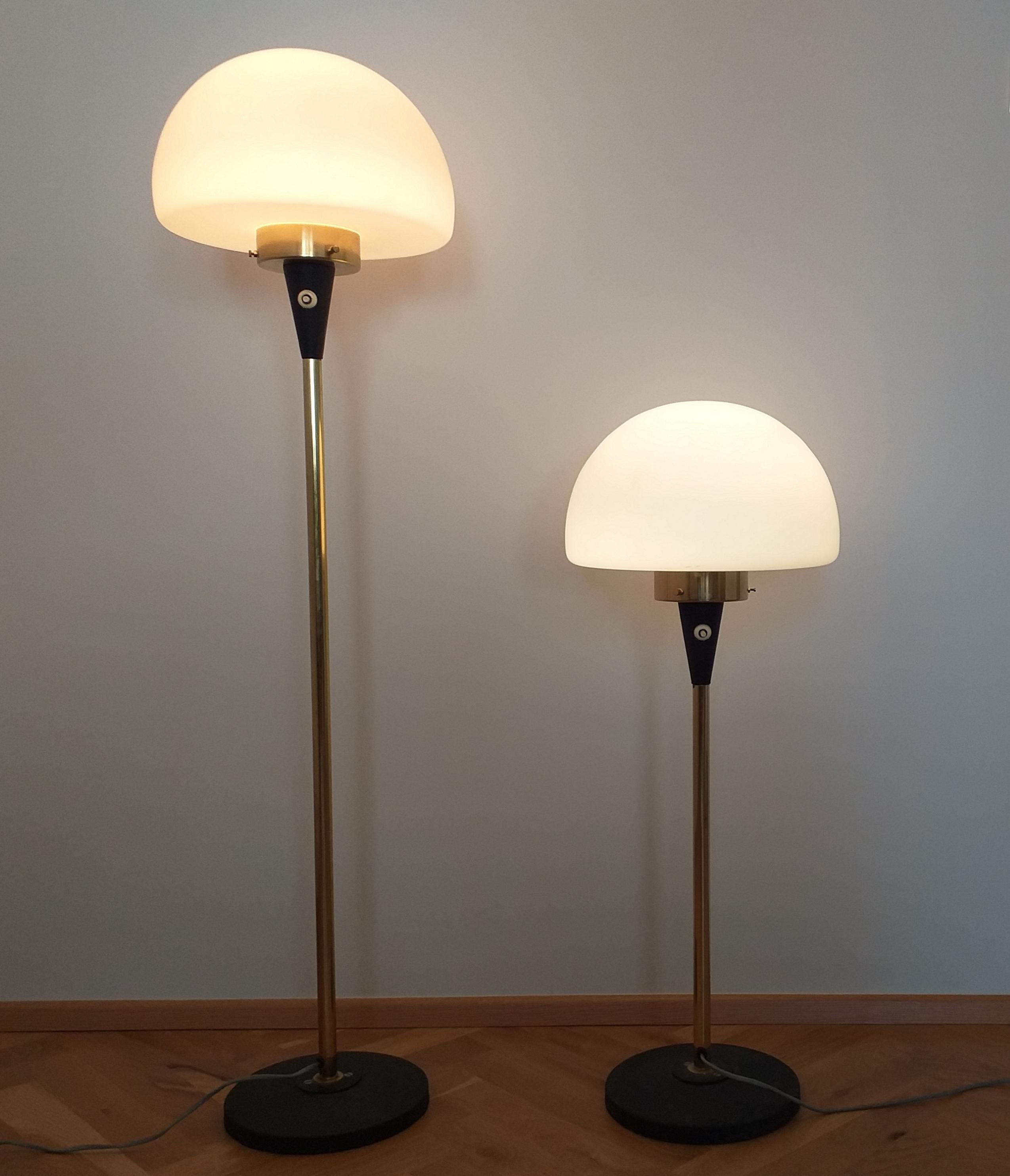 Set of Two Floor Lamps Lidokov Designed by Josef Hurka, 1970s For Sale 2
