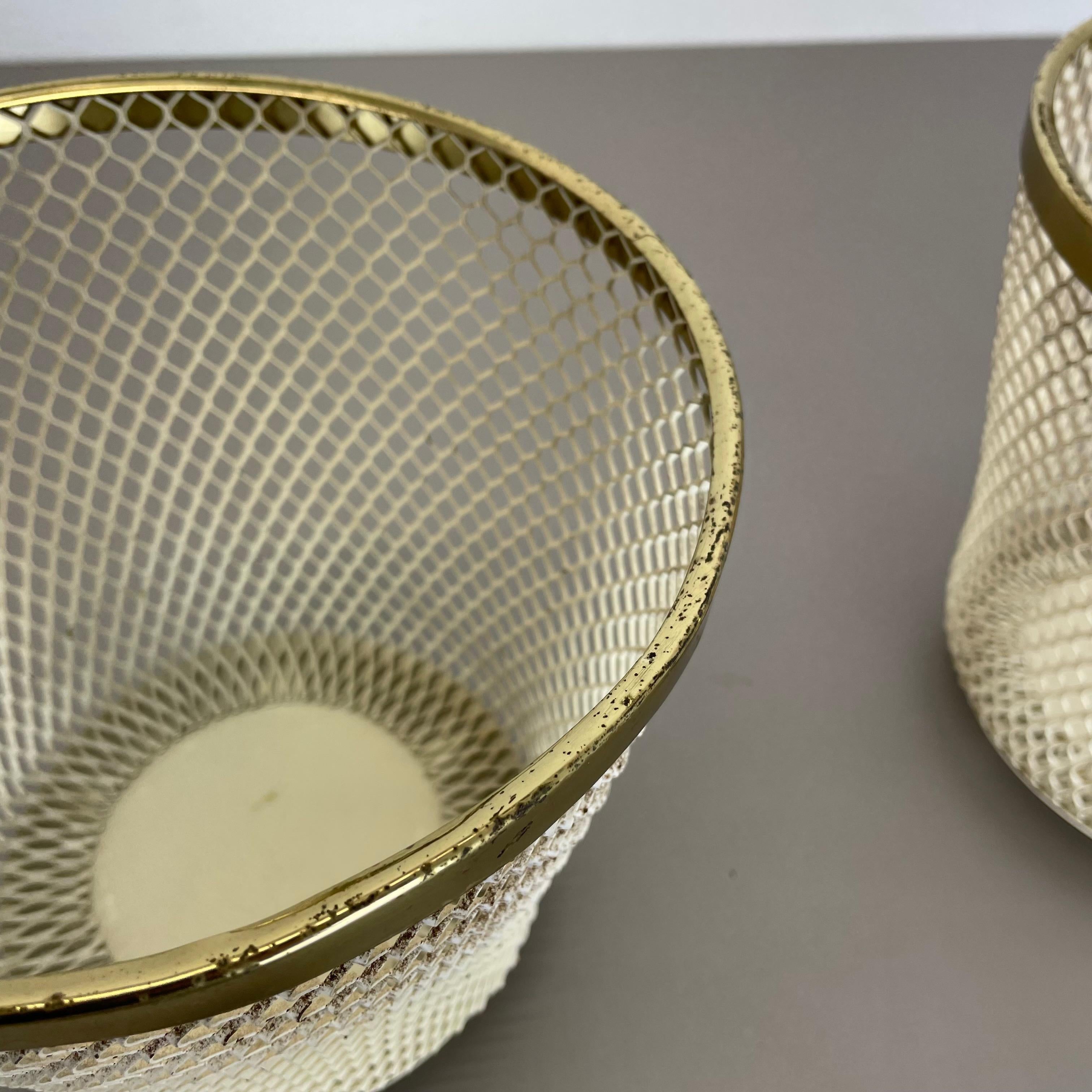 Set di due vasi porta piante di Mathieu Mategot Attr., Francia, 1950 in vendita 7
