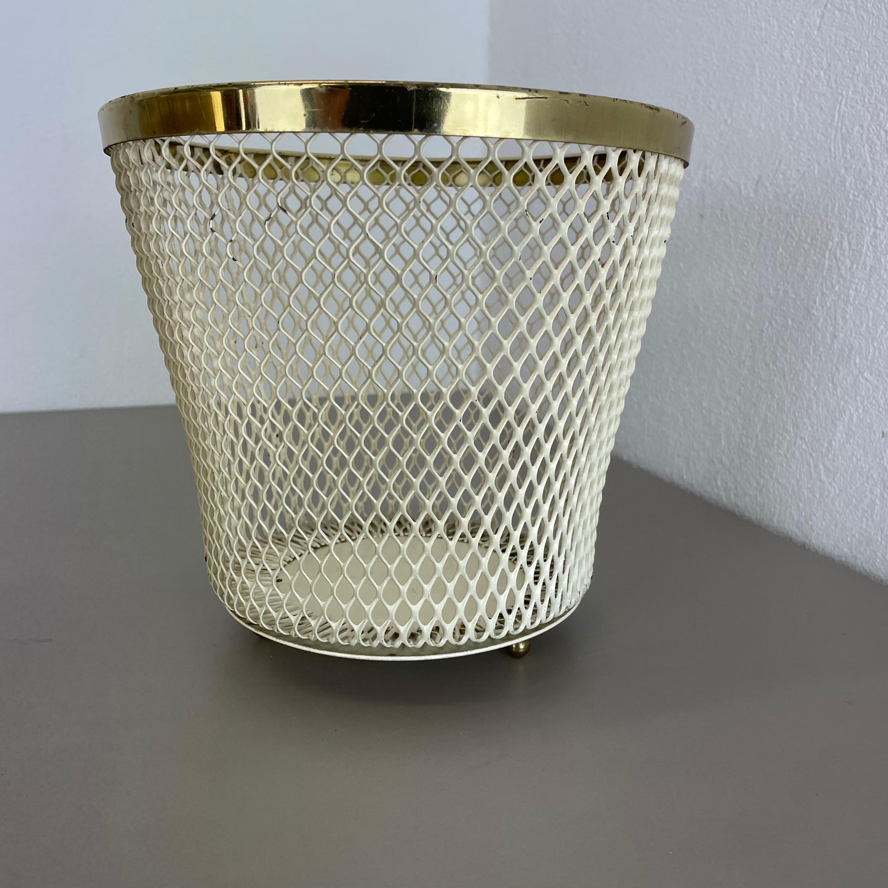 Set di due vasi porta piante di Mathieu Mategot Attr., Francia, 1950 in vendita 9