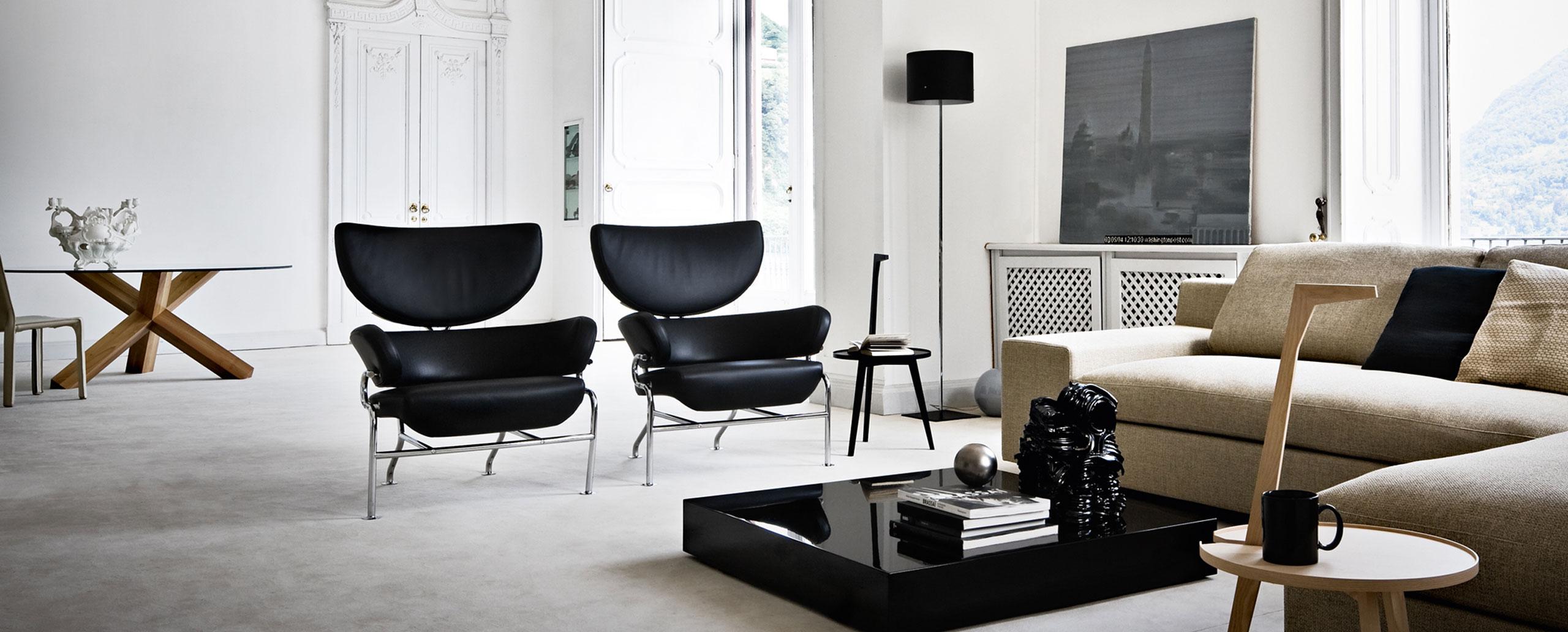 Ensemble de deux fauteuils Franco Albini Tre Pezzi par Cassina en vente 2