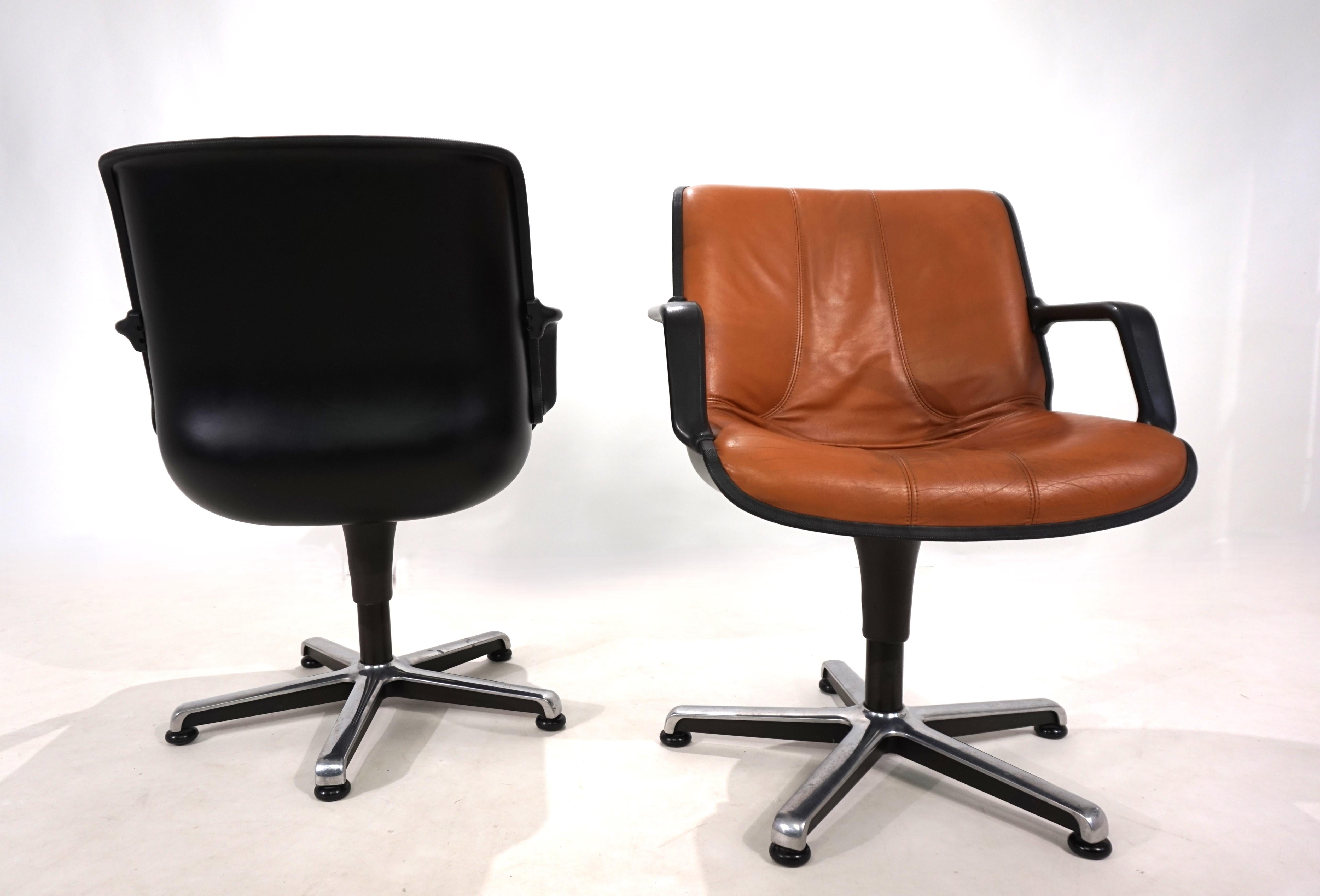Set di due sedie da ufficio Fröscher di Burkhard Vogtherr, 1970 in vendita 12