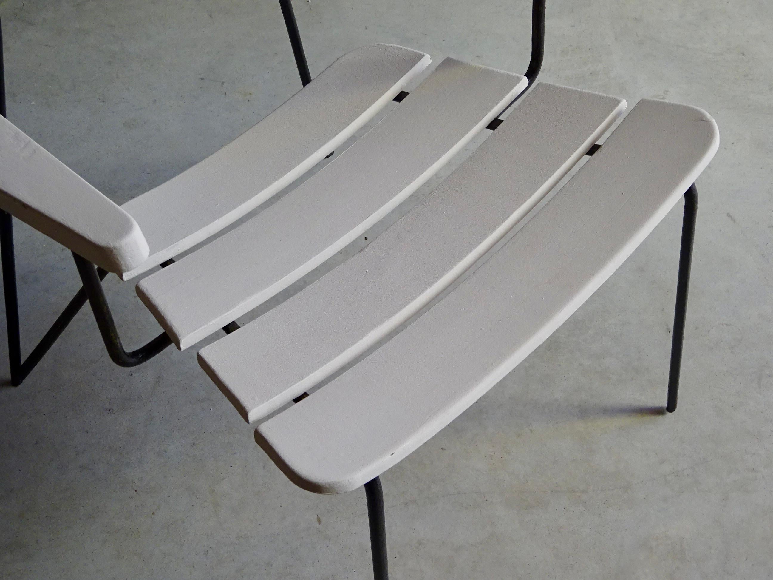 Set of two garden armchairs, by Carlo Hauner. and Martin Eisler. Brazil, 1950s. For Sale 2