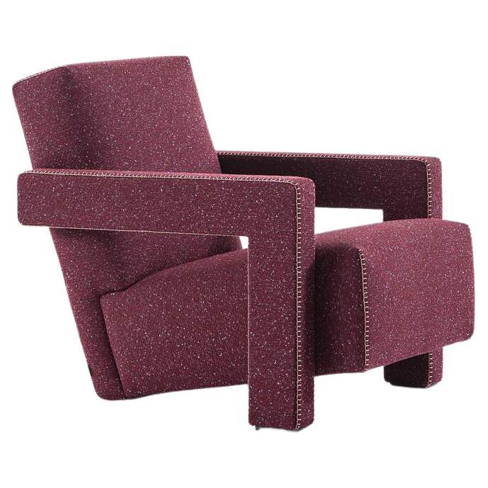 Italian Set of Two Gerrit Thomas Rietveld Utrecht Armchair by Cassina