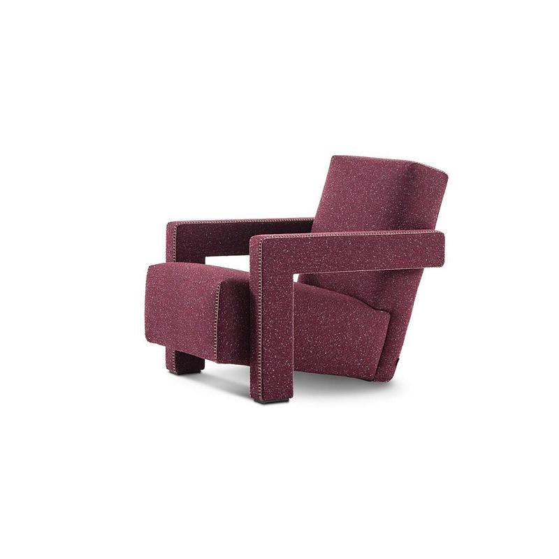 Contemporary Set of Two Gerrit Thomas Rietveld Utrecht Armchair by Cassina