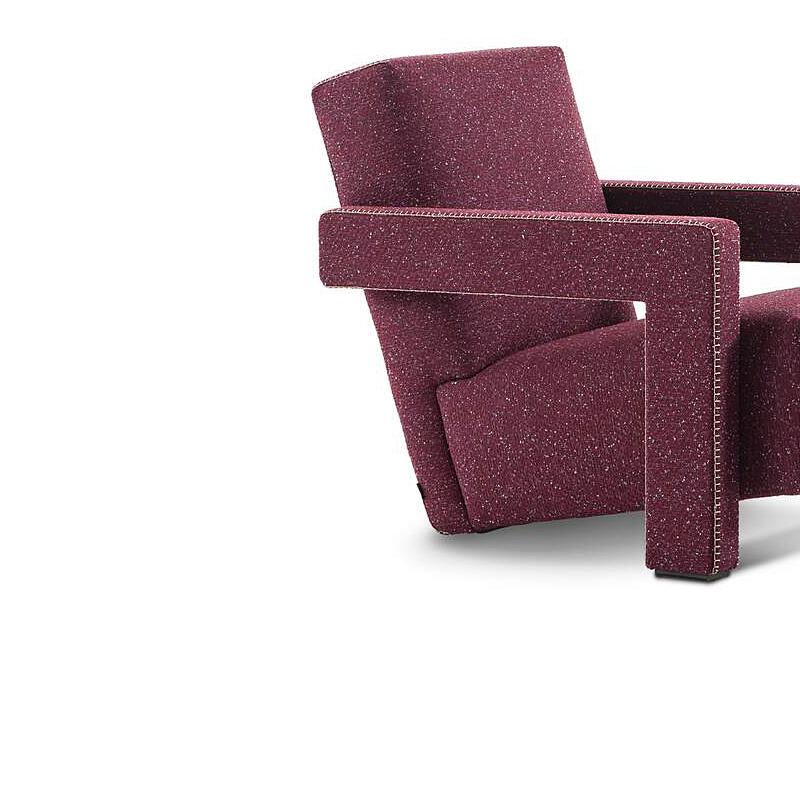Set of Two Gerrit Thomas Rietveld Utrecht Armchair by Cassina For Sale 2