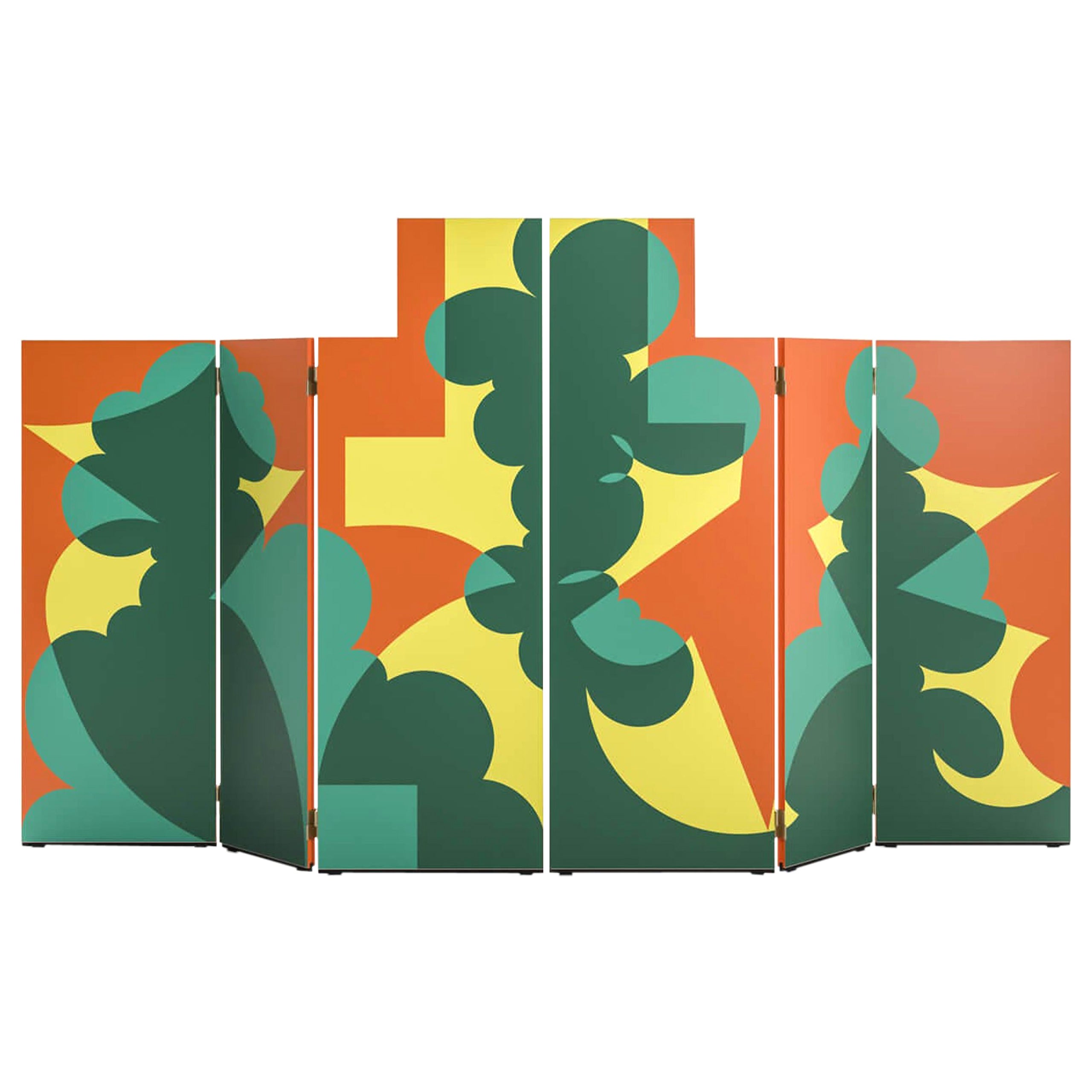 Set di due divisori per ambienti Giacomo Balla Paravento Balla di Cassina