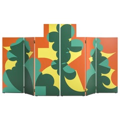Set di due divisori per ambienti Giacomo Balla Paravento Balla di Cassina