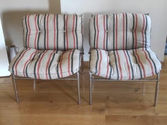 Juego De Dos Sillas Gillis Lundgren Longue Model SET 1967