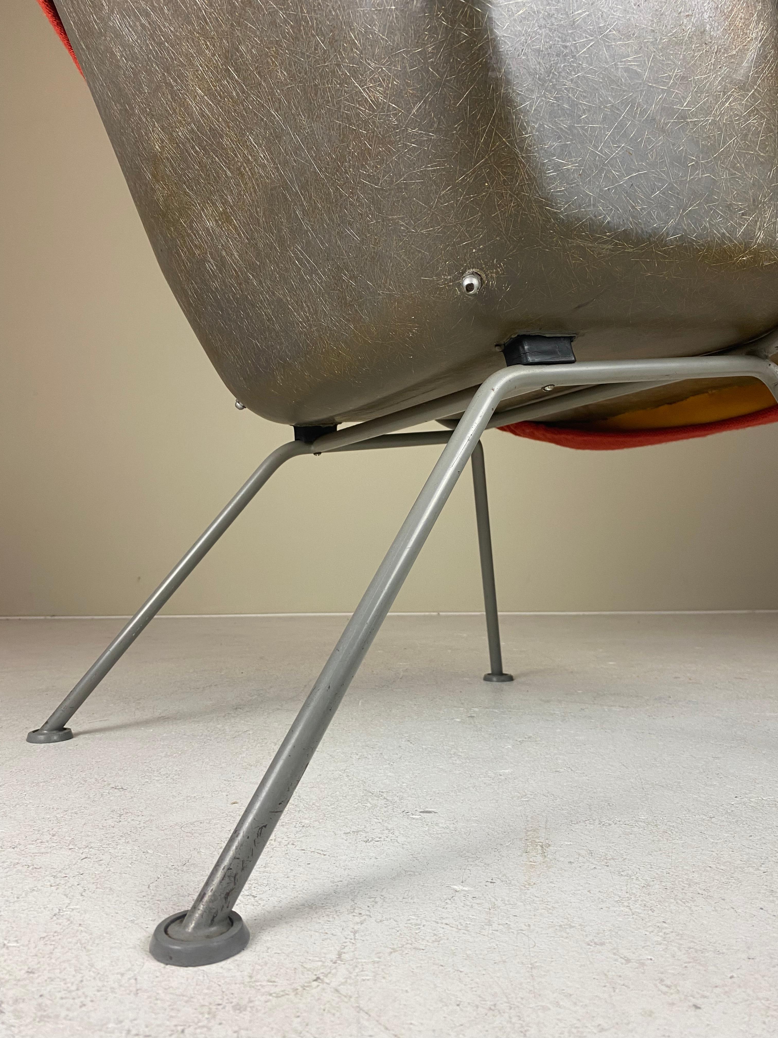 Ensemble de deux chaises Gispen 416 en polyester de Wim Rietveld et Andre Cordemeyer État moyen - En vente à CULEMBORG, GE