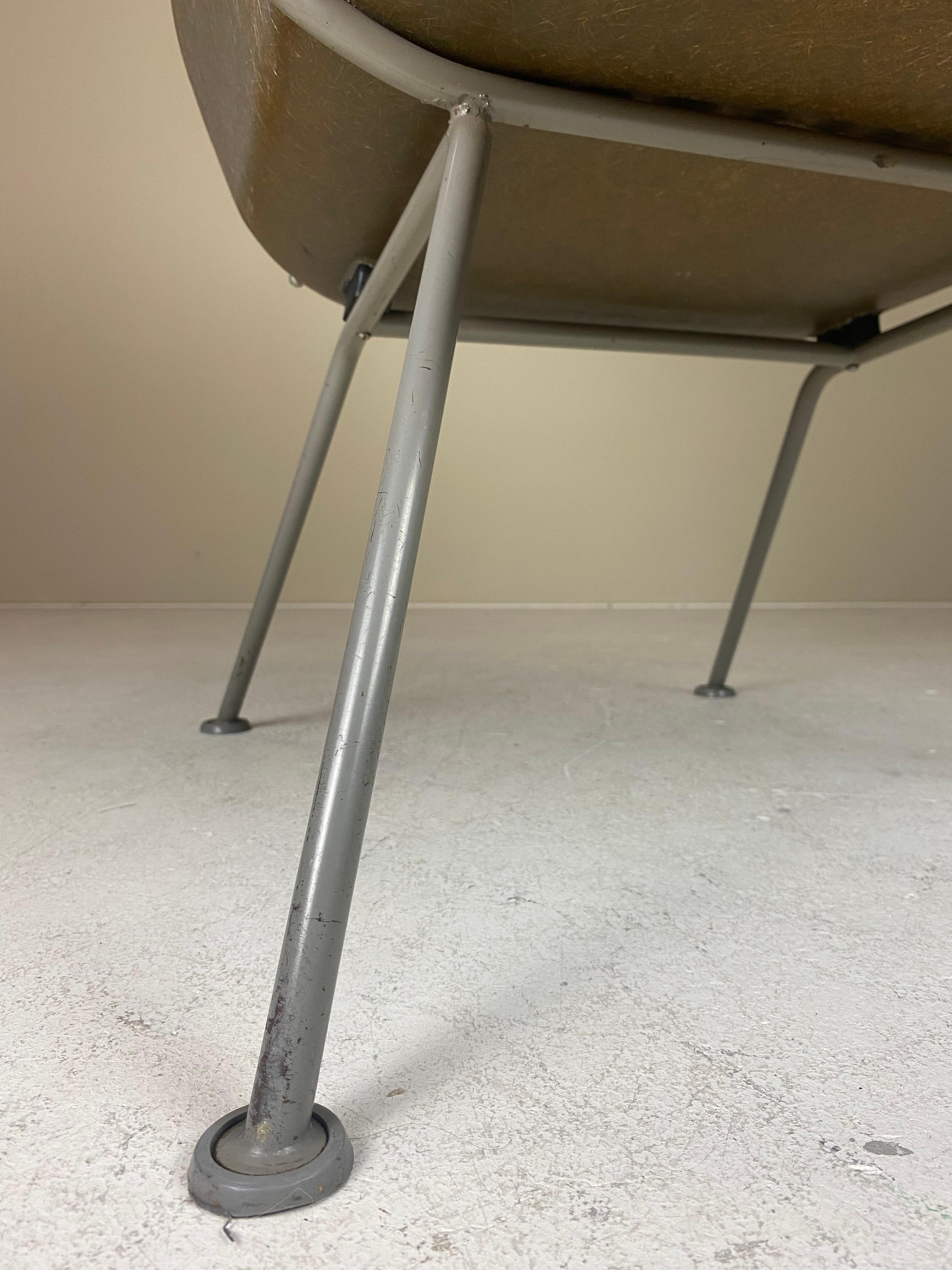 Acier Ensemble de deux chaises Gispen 416 en polyester de Wim Rietveld et Andre Cordemeyer en vente