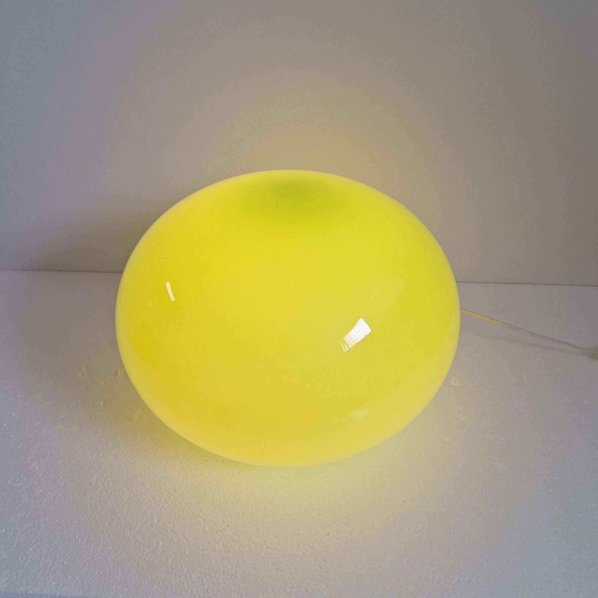 Ensemble de deux lampes de table en verre par ILU di Vetro en vente 4