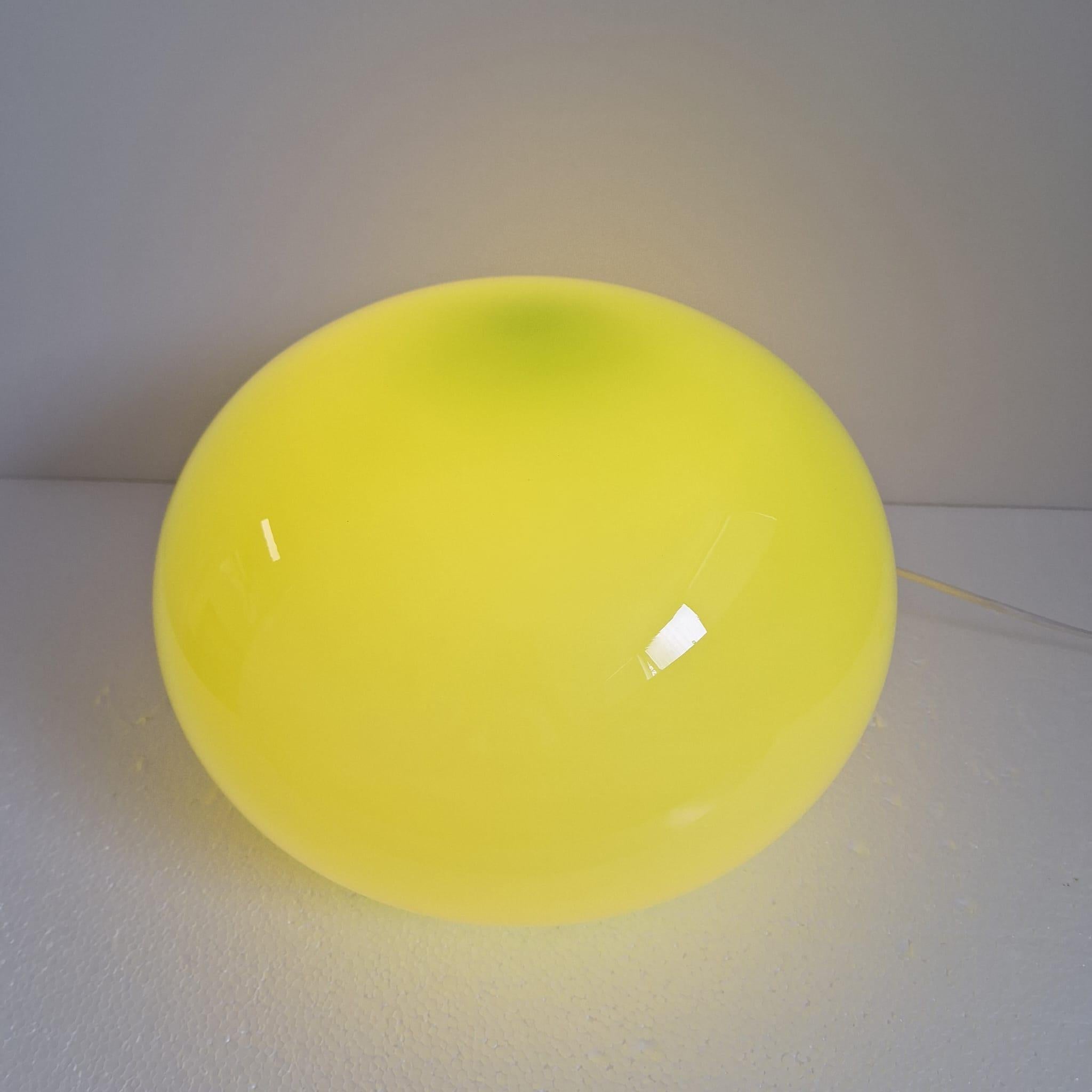 Ensemble de deux lampes de table en verre par ILU di Vetro en vente 6