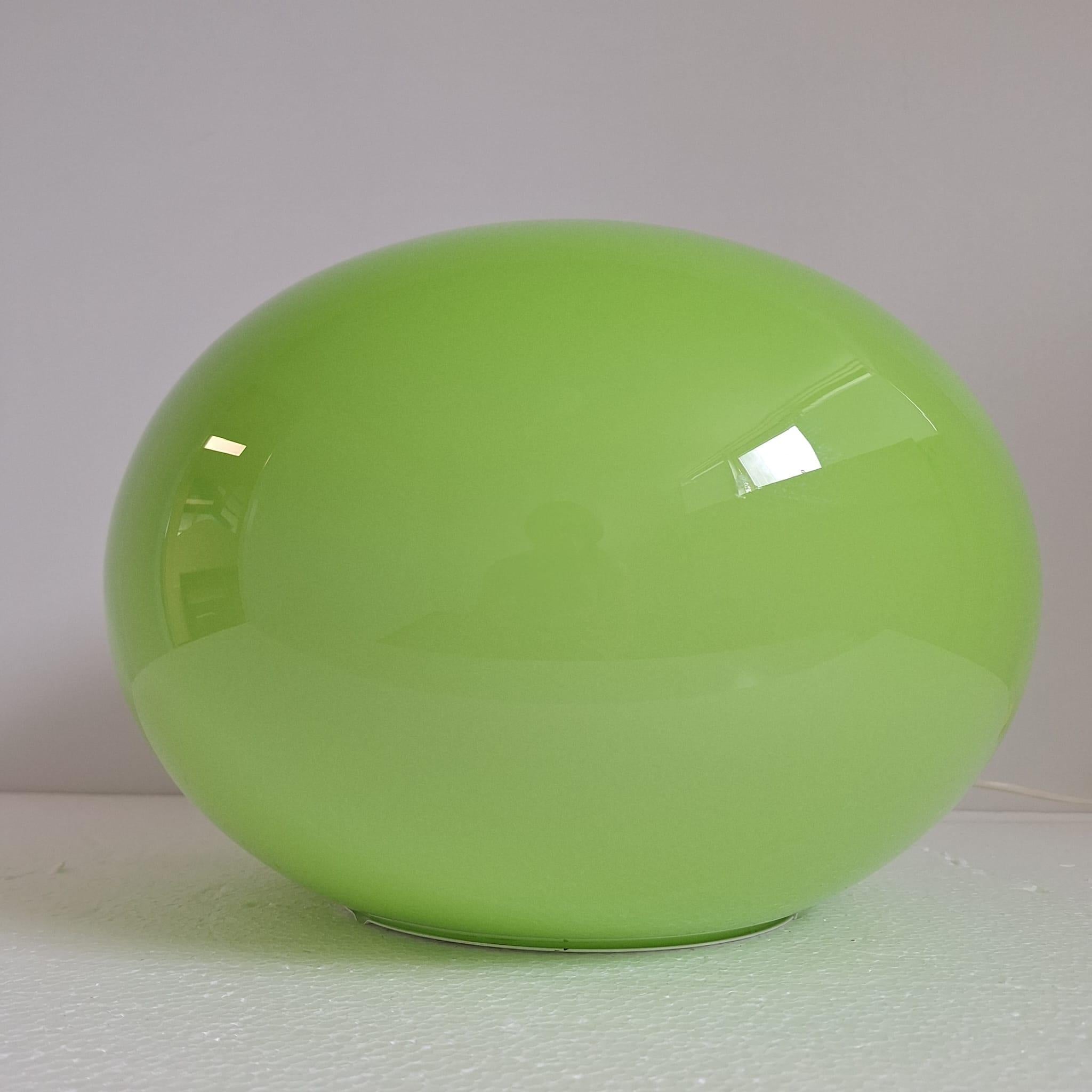 Ensemble de deux lampes de table en verre par ILU di Vetro en vente 3