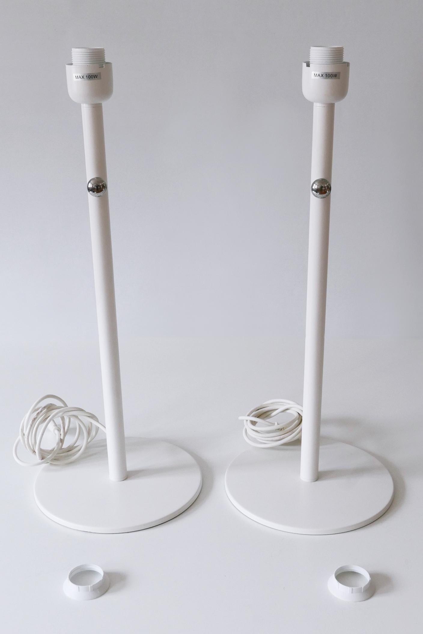 Set of Two Gorgeous Huge Table Lamps 'Brasa 365' by IKEA Sweden 1990s For Sale 6