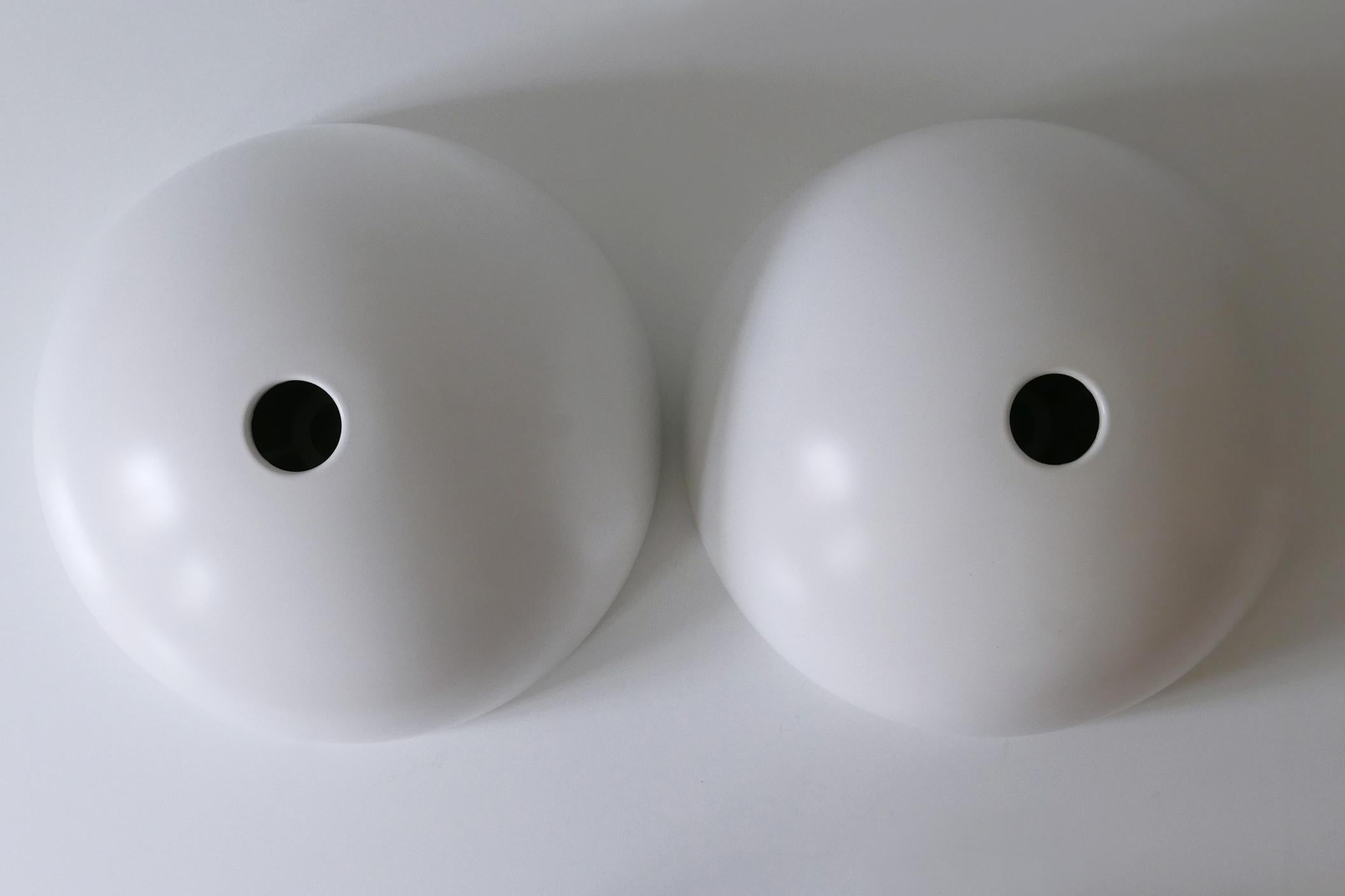 Set of Two Gorgeous Huge Table Lamps 'Brasa 365' by IKEA Sweden 1990s For Sale 8