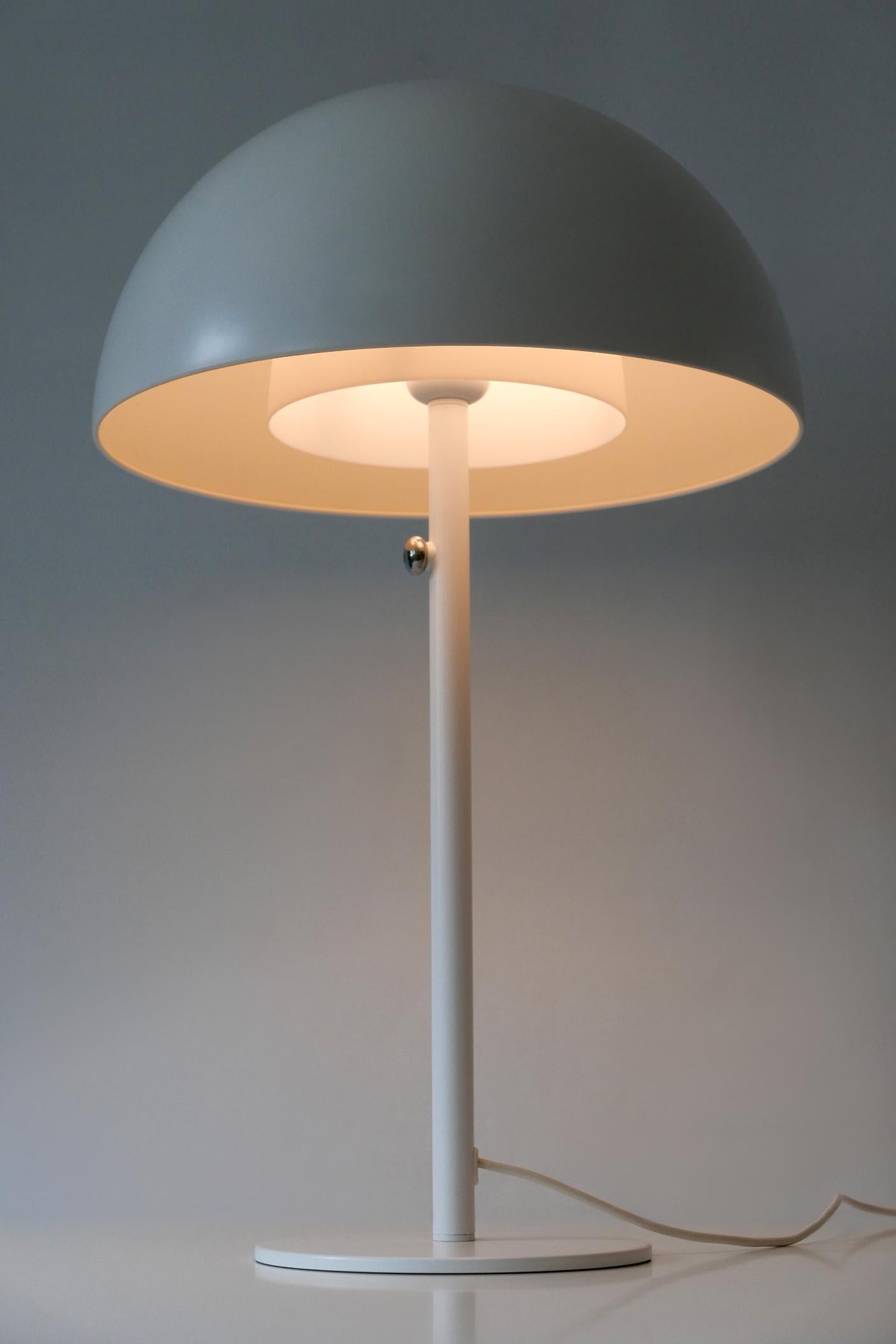 Metal Set of Two Gorgeous Huge Table Lamps 'Brasa 365' by IKEA Sweden 1990s For Sale