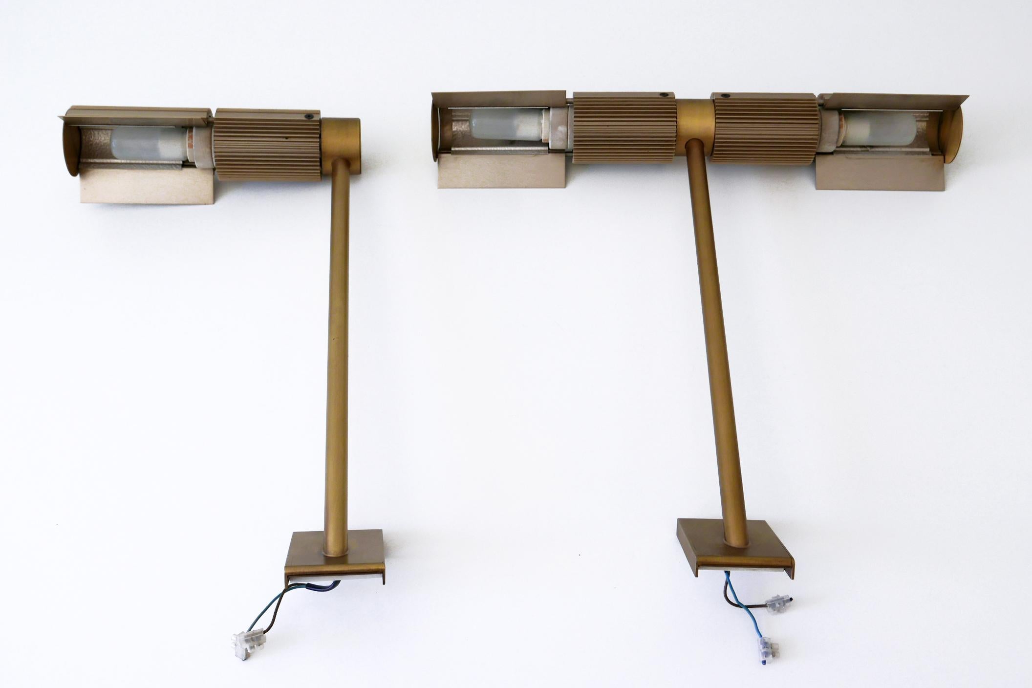 Juego de dos lámparas de pared Haloprofil de V. Frauenknecht para Swisslamps International en venta 1