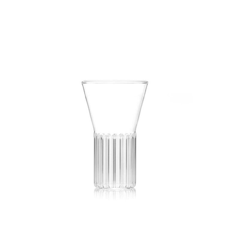 Modern EU Clients Set of 2 Handcrafted Czech Contemporary Rila Small Glasses, in Stock