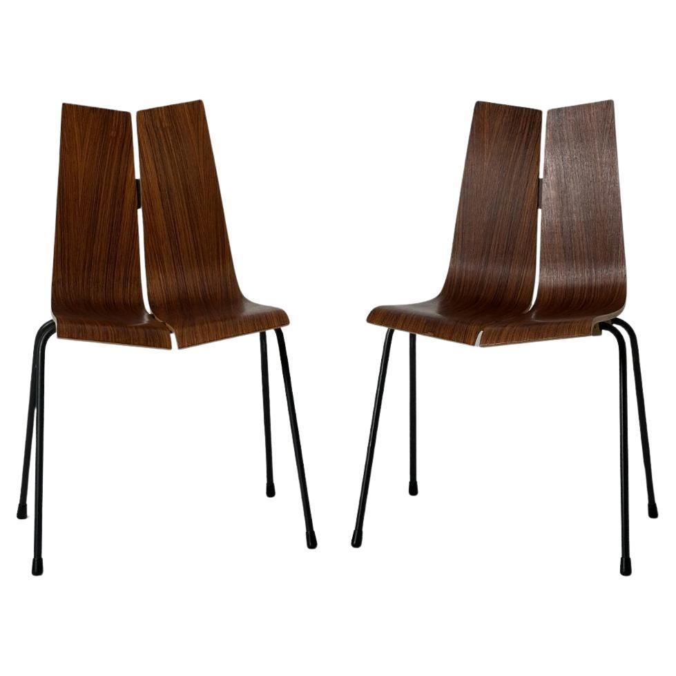 Set of Two Hans Bellmann GA Chair for Horgenglarus 1960s
