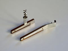 Set of two “Hercules Inox” bottle openers, Brazil 1960s.
