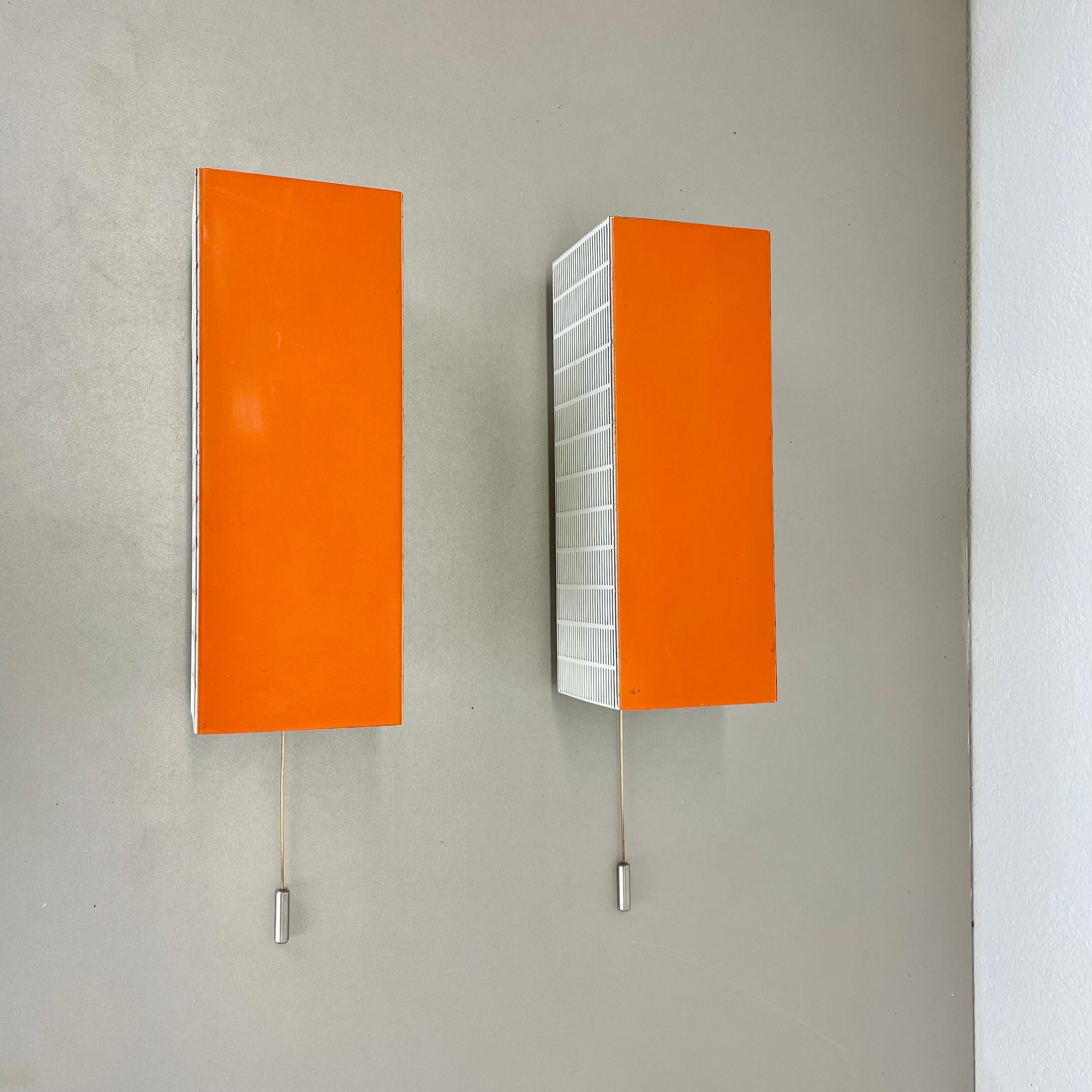 set of two hole pattern POP ART Wall Light Sconces MATEGOT Style, France, 1970s In Good Condition For Sale In Kirchlengern, DE