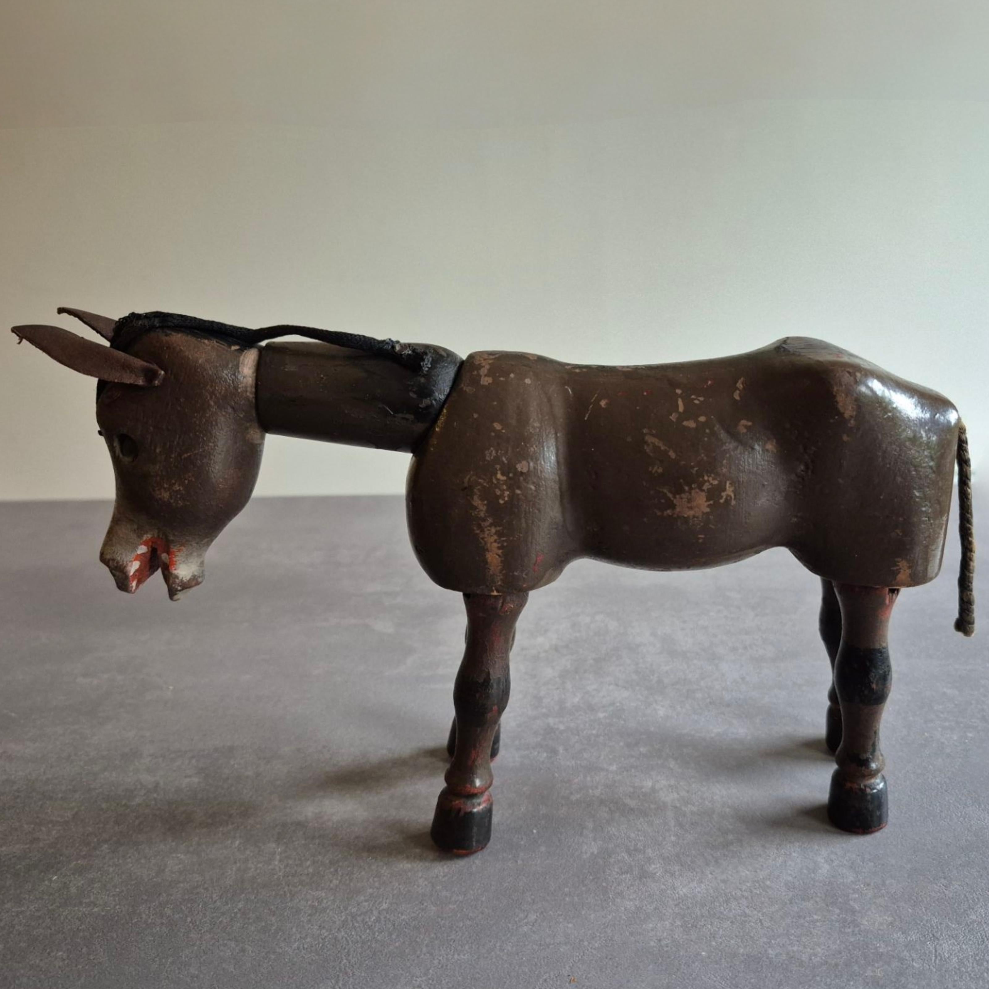 Americano Set di due animali in legno della serie 