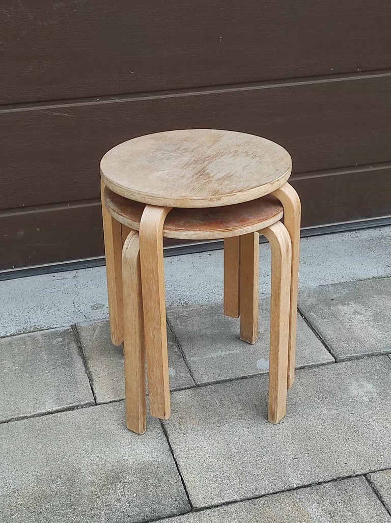 Holmsjö Ikea Bentwood Stool 2X Xl Ikea Benjamin/Folkestorp Table