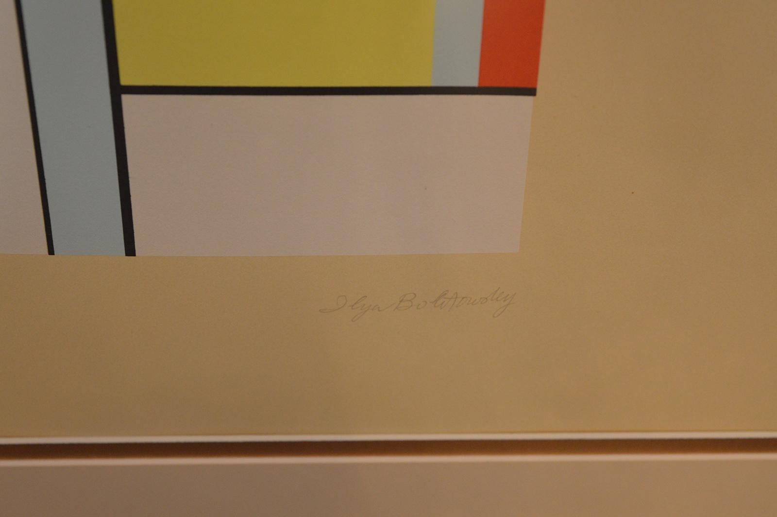 Set von zwei Ilya Bolotowsky- Serigrafien im Angebot 5