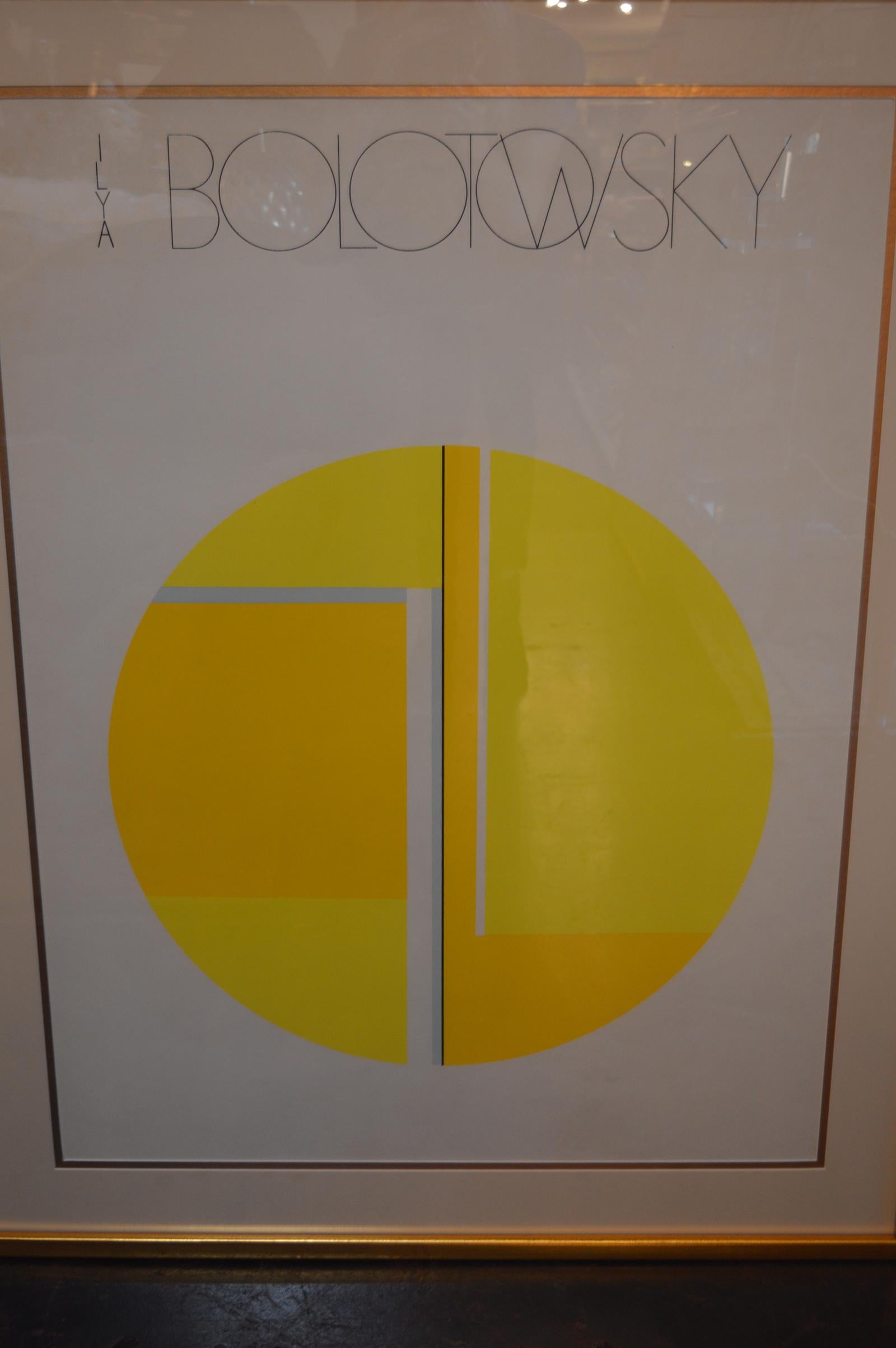 Set von zwei Ilya Bolotowsky- Serigrafien (Papier) im Angebot