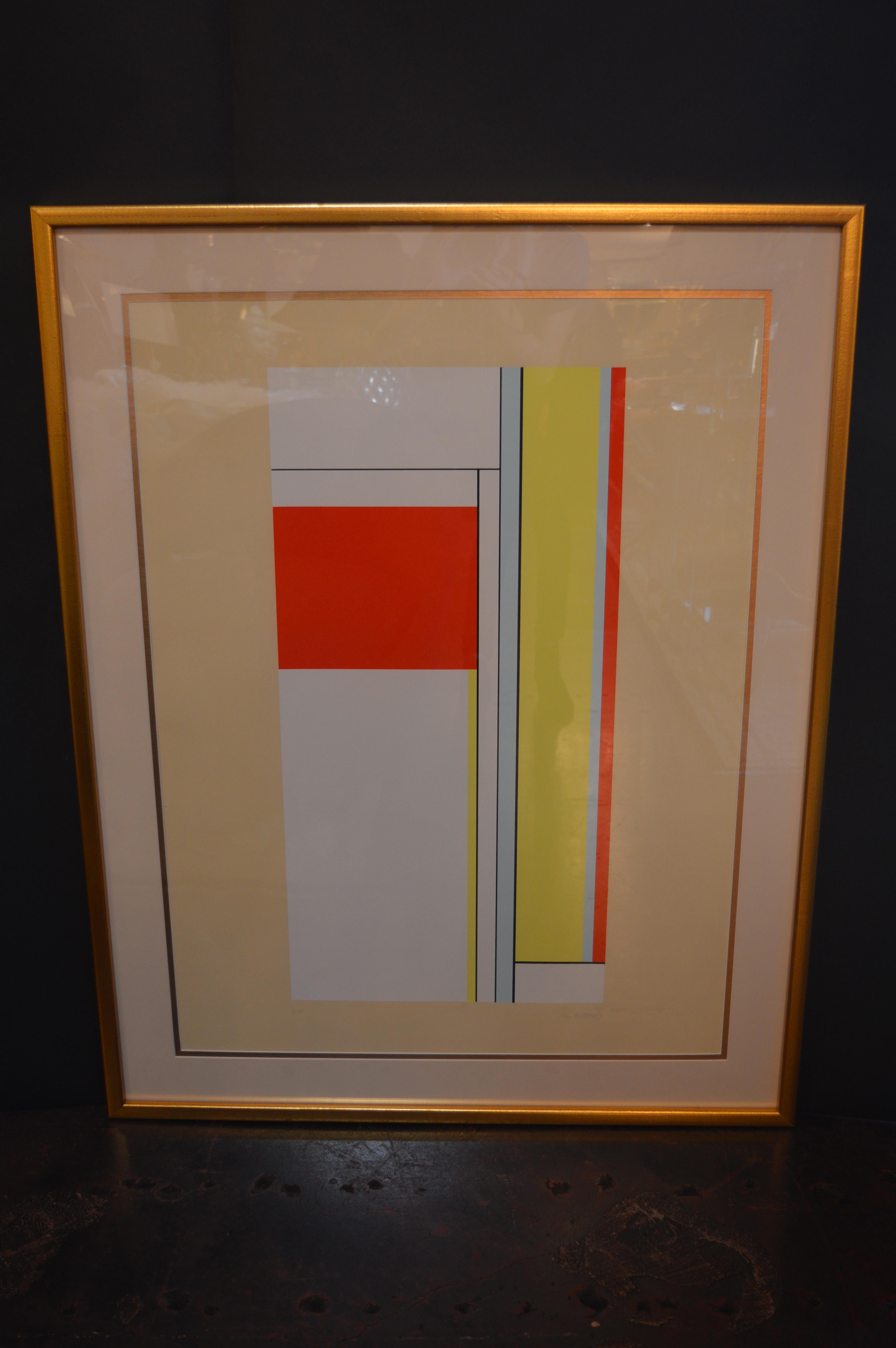 Set von zwei Ilya Bolotowsky- Serigrafien im Angebot 1