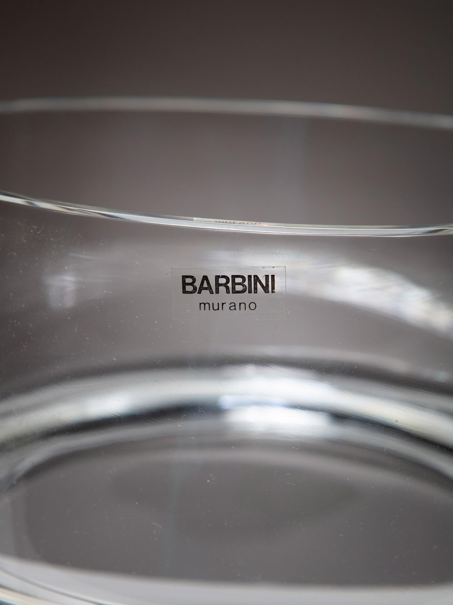 Verre de Murano Ensemble de deux vases 