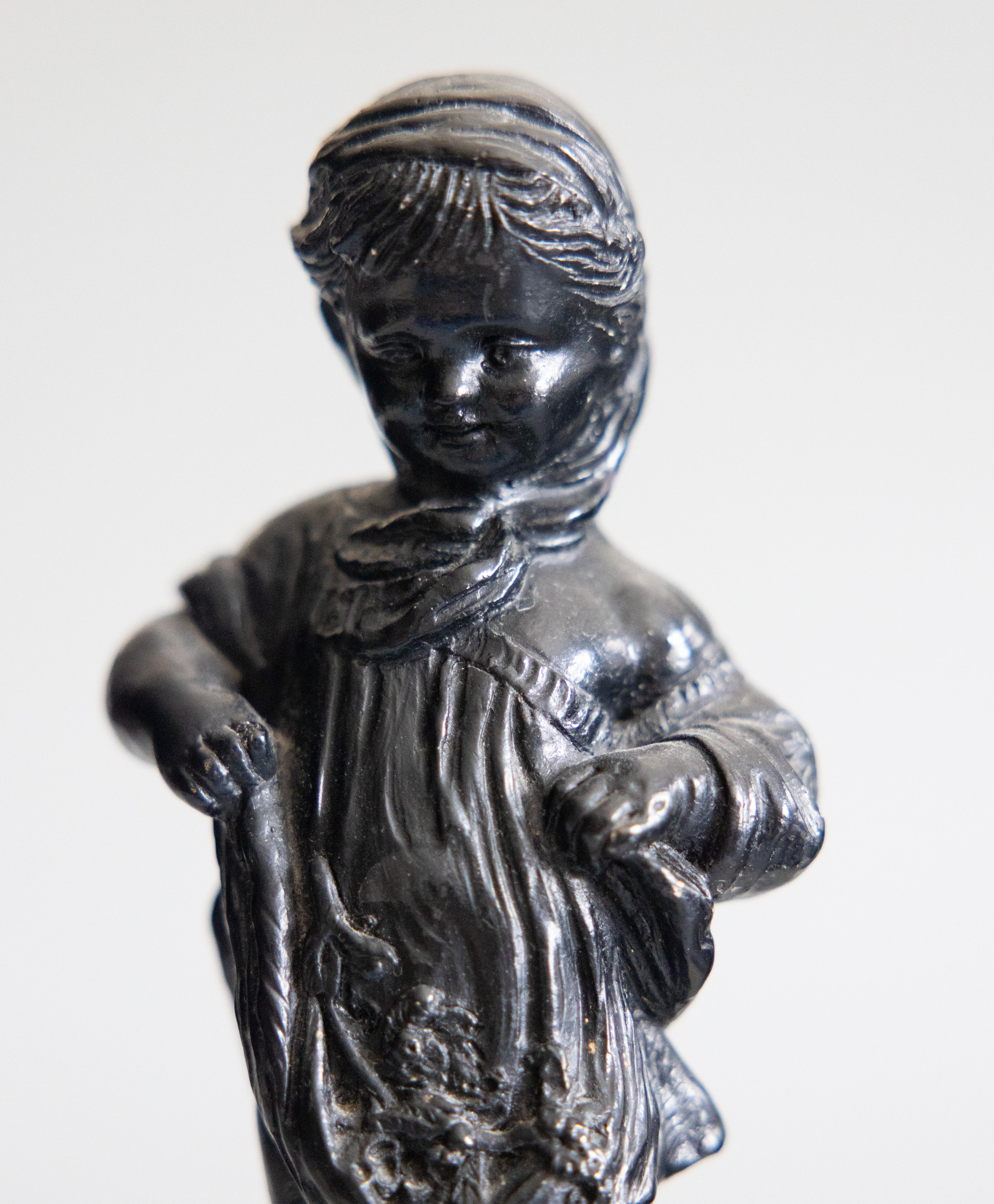 Intonaco Set di due putti putti italiani di Borghese, circa 1930 in vendita