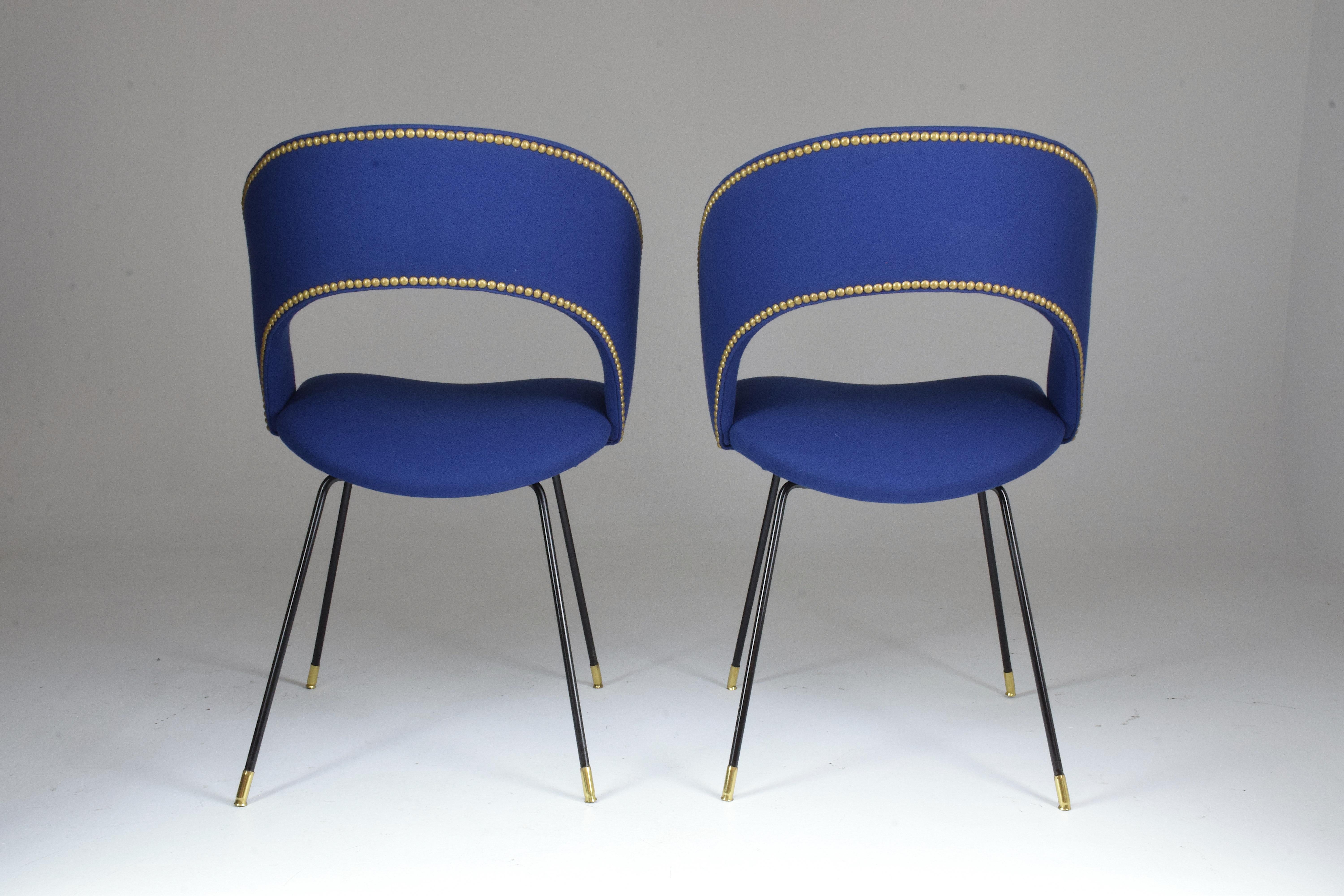 Set of Two Italian Chairs by Gastone Rinaldi for Rima, 1950s 1