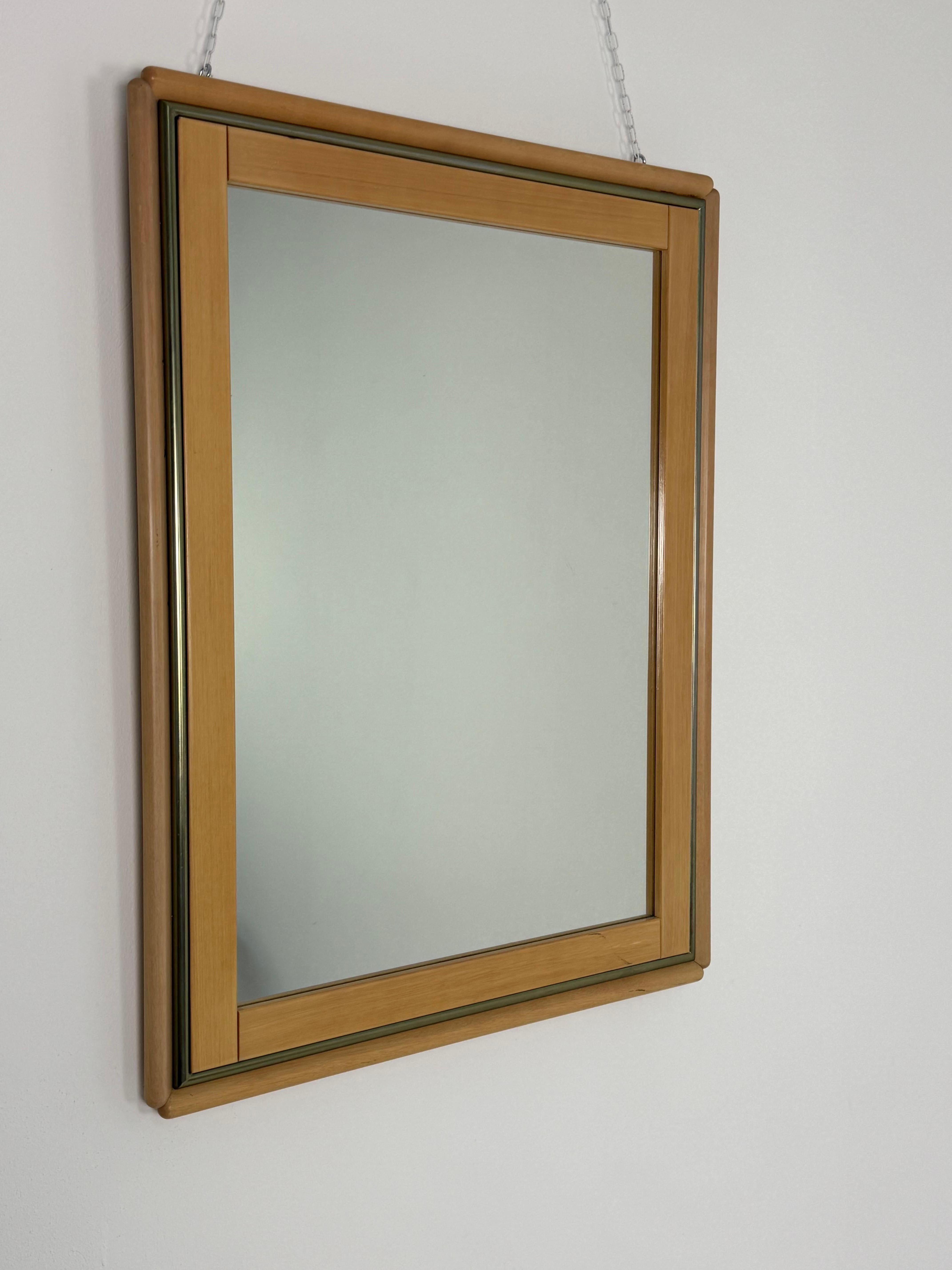 Set of two Italian Console Table and Mirror attributed to Aldo Tura, 1970s For Sale 7