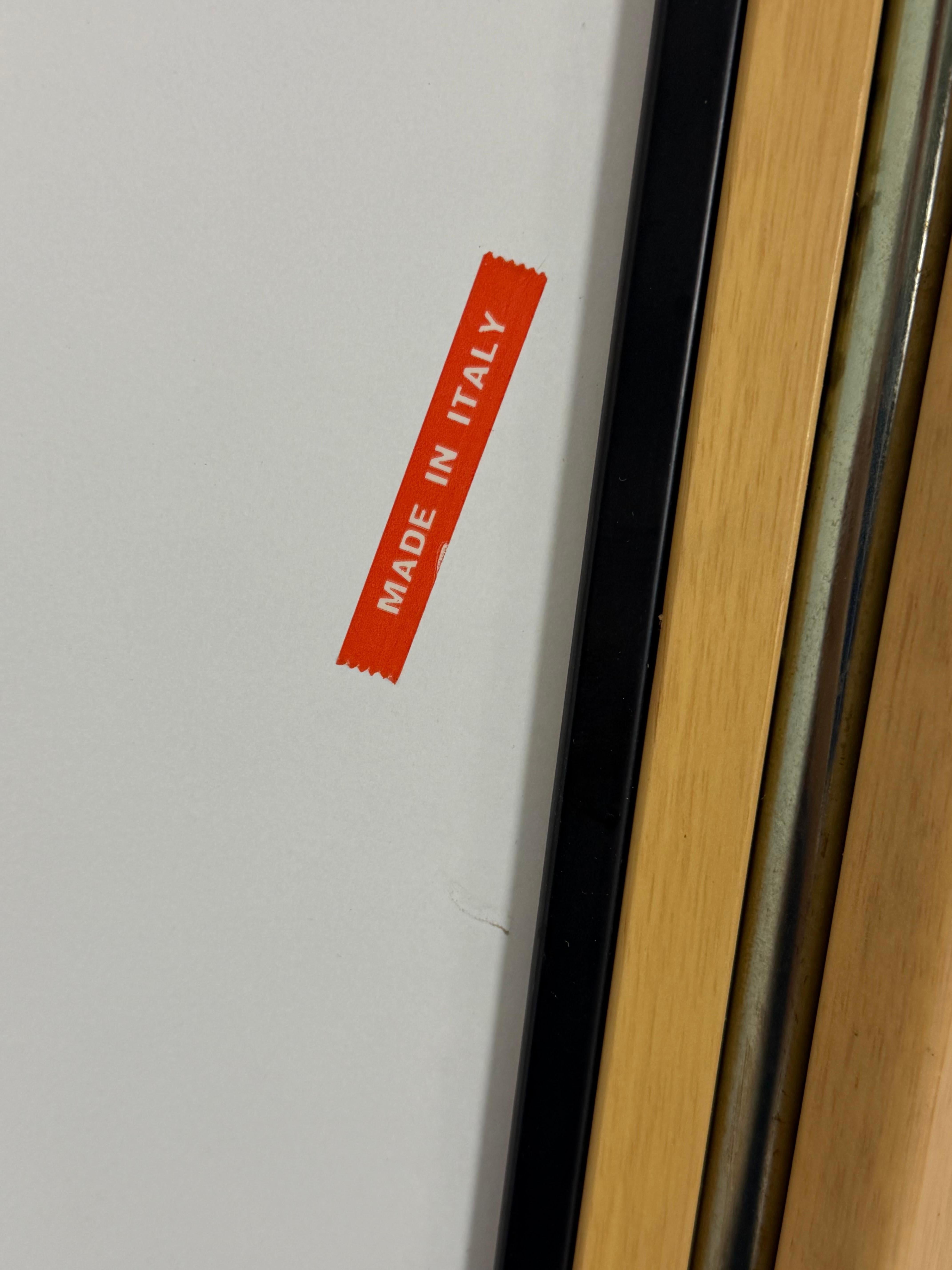 Set of two Italian Console Table and Mirror attributed to Aldo Tura, 1970s For Sale 8