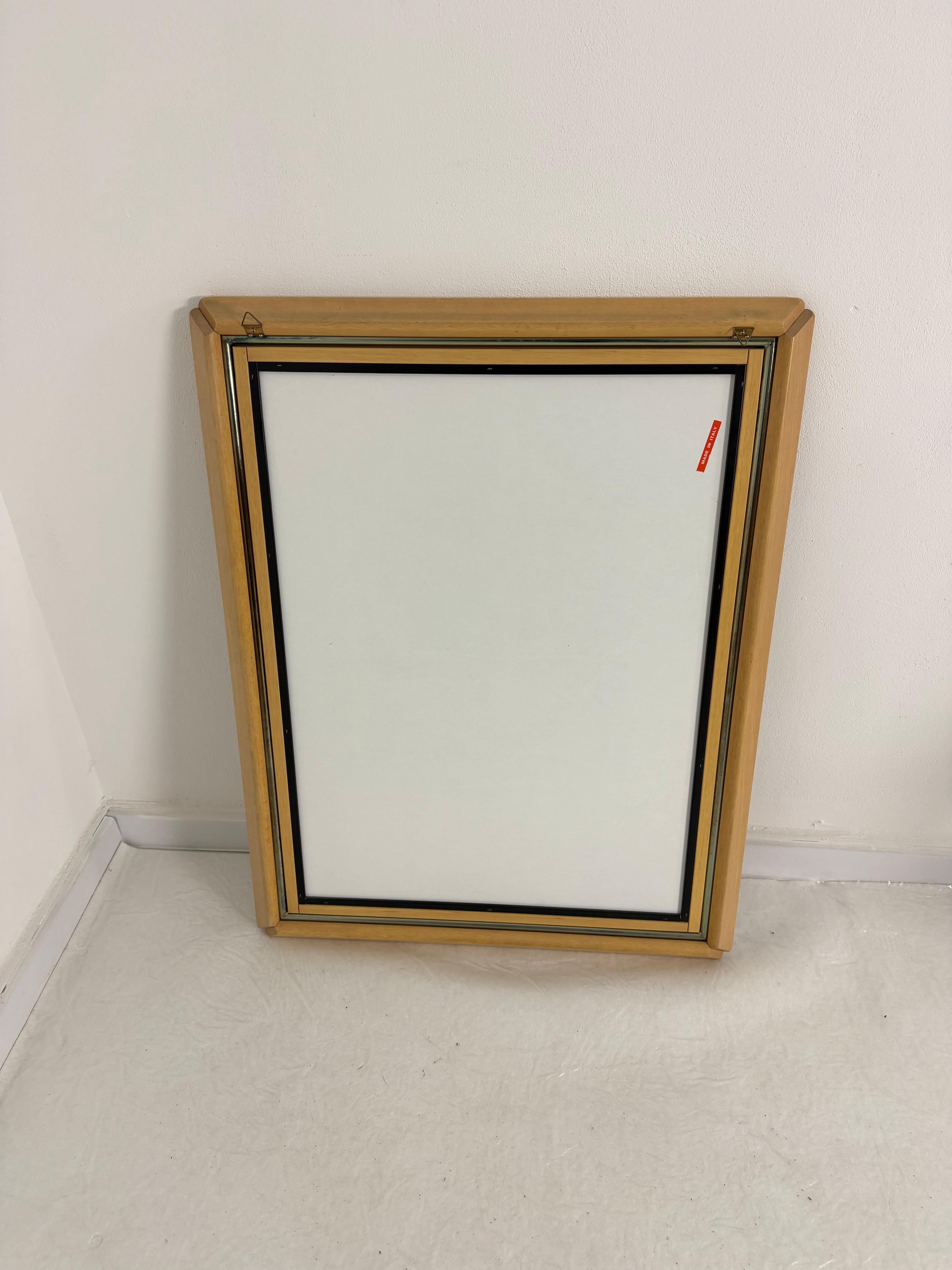 Set of two Italian Console Table and Mirror attributed to Aldo Tura, 1970s For Sale 9